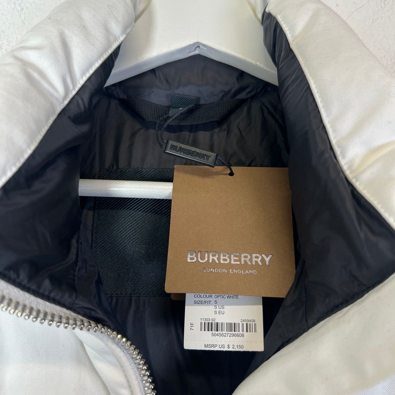 Burberry Burberry Women's Cropped Insulated Down Puffer Jacket Size XL / US 12-14 / IT 48-50 - 5 Thumbnail