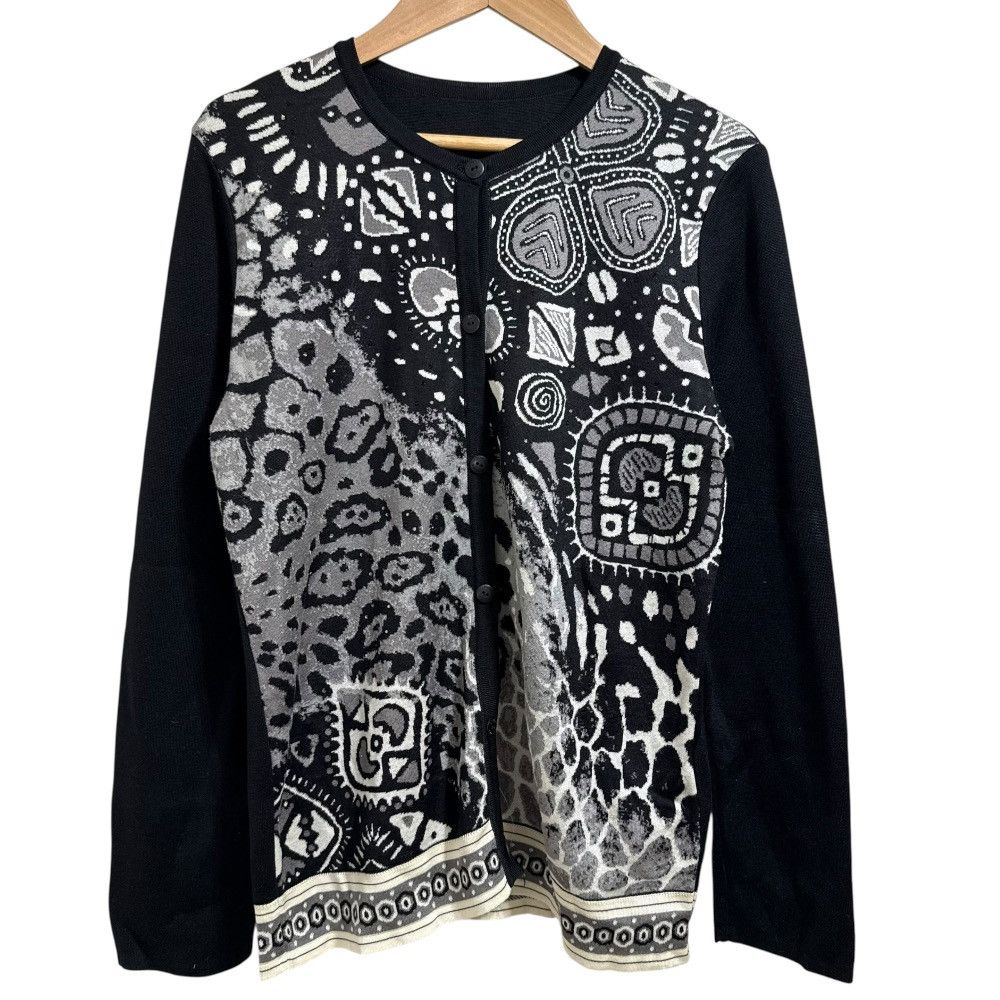 Other LEONARD FASHION 100% Silk Knit Cardigan Others Tops DUTY FREE for USA