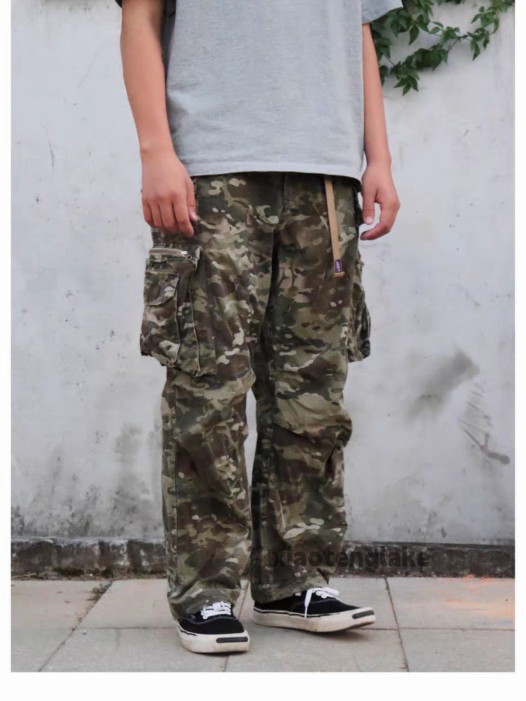 Vintage otl junyawatanabe kapital style baggy military cargo pants Size US 34 / EU 50 - 2 Thumbnail