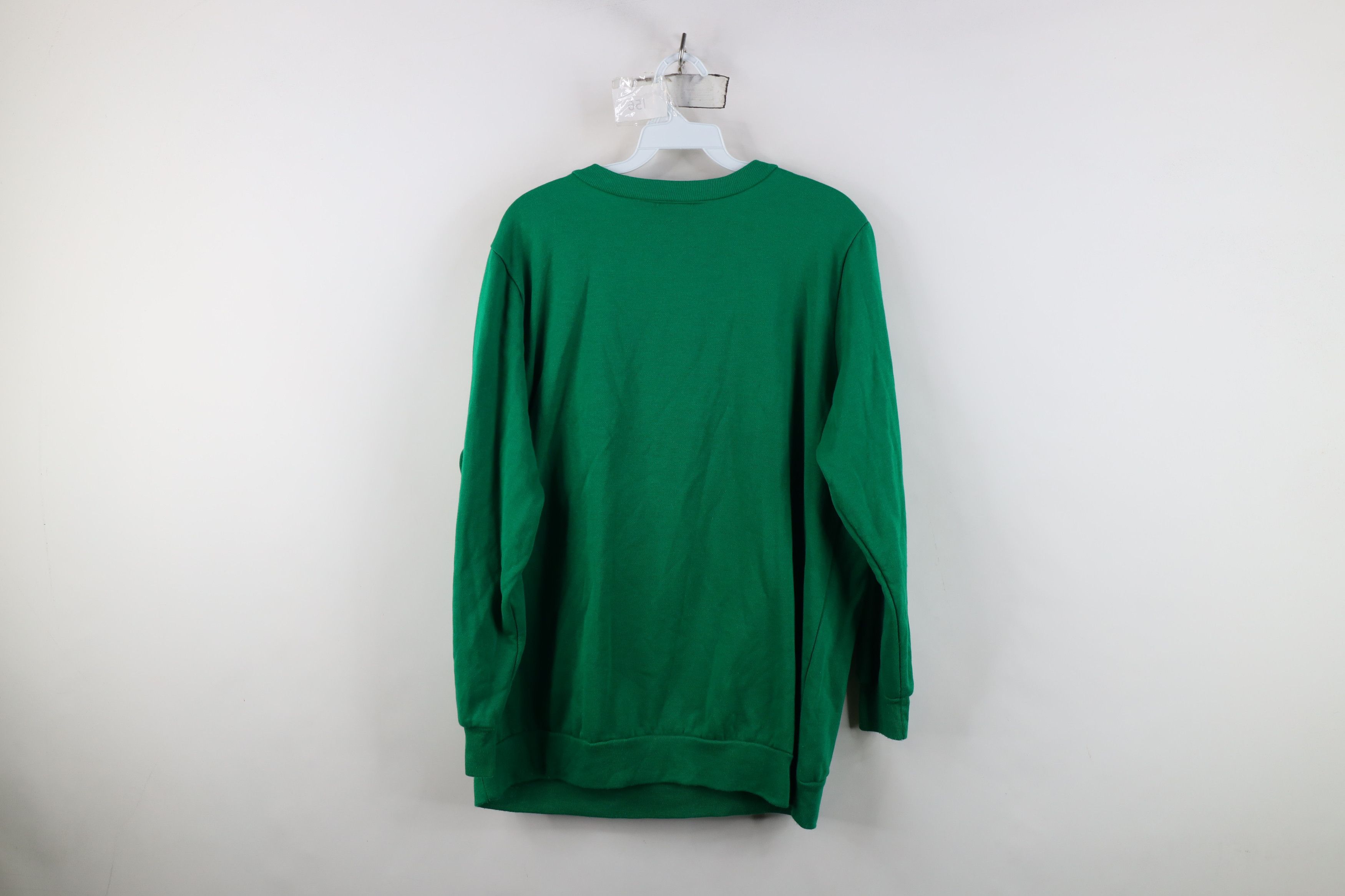 Vintage Vintage 90s Streetwear Reindeer Snowflake Sweatshirt USA Size L / US 10 / IT 46 - 8 Thumbnail