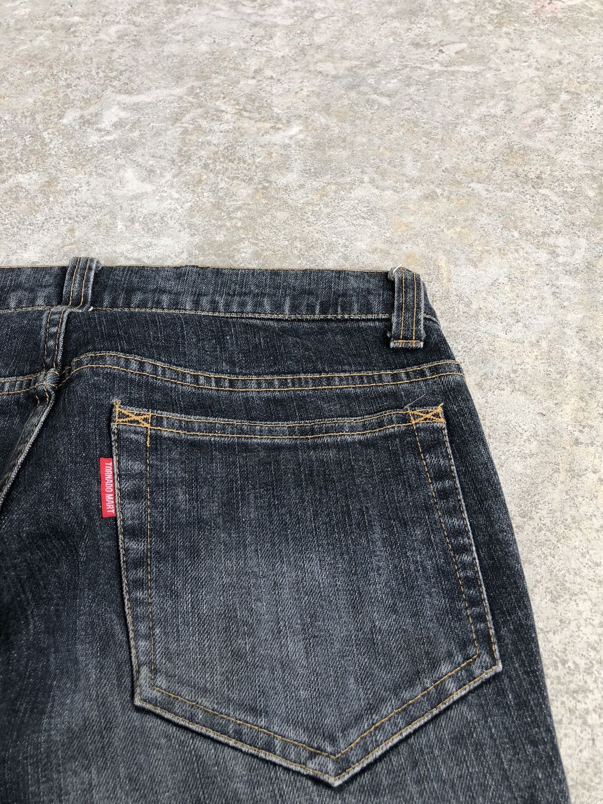 Tornado Mart Tornado Mart Flared Jeans Distressed Jeans Size US 32 / EU 48 - 17 Thumbnail