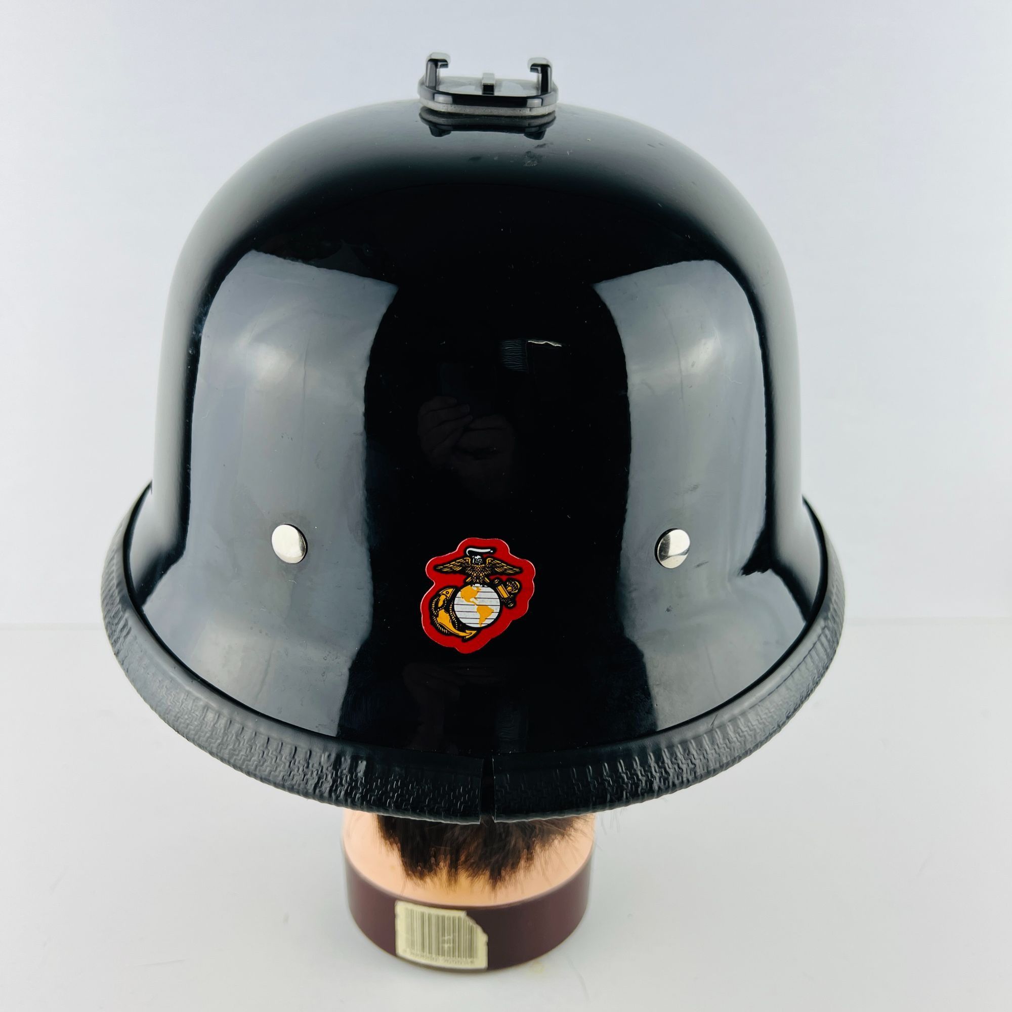 Other Motorcycle Helmet Replica German Half Shell Style Camera Mou Size ONE SIZE - 3 Thumbnail