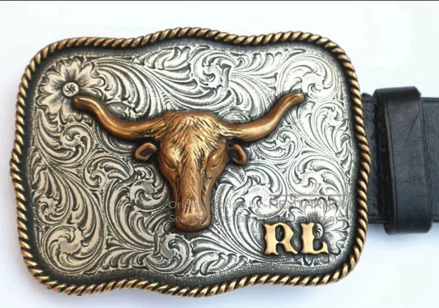 RRL Ralph Lauren Vintage Polo Ralph Lauren Western Belt. Size ONE SIZE - 6 Thumbnail