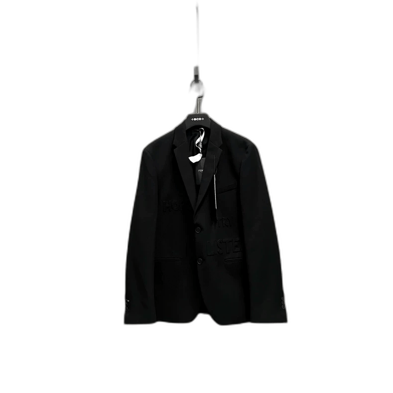 Fendi FENDI Black Casual Blazer Size 52 Size US L / EU 52-54 / 3 - 1 Thumbnail