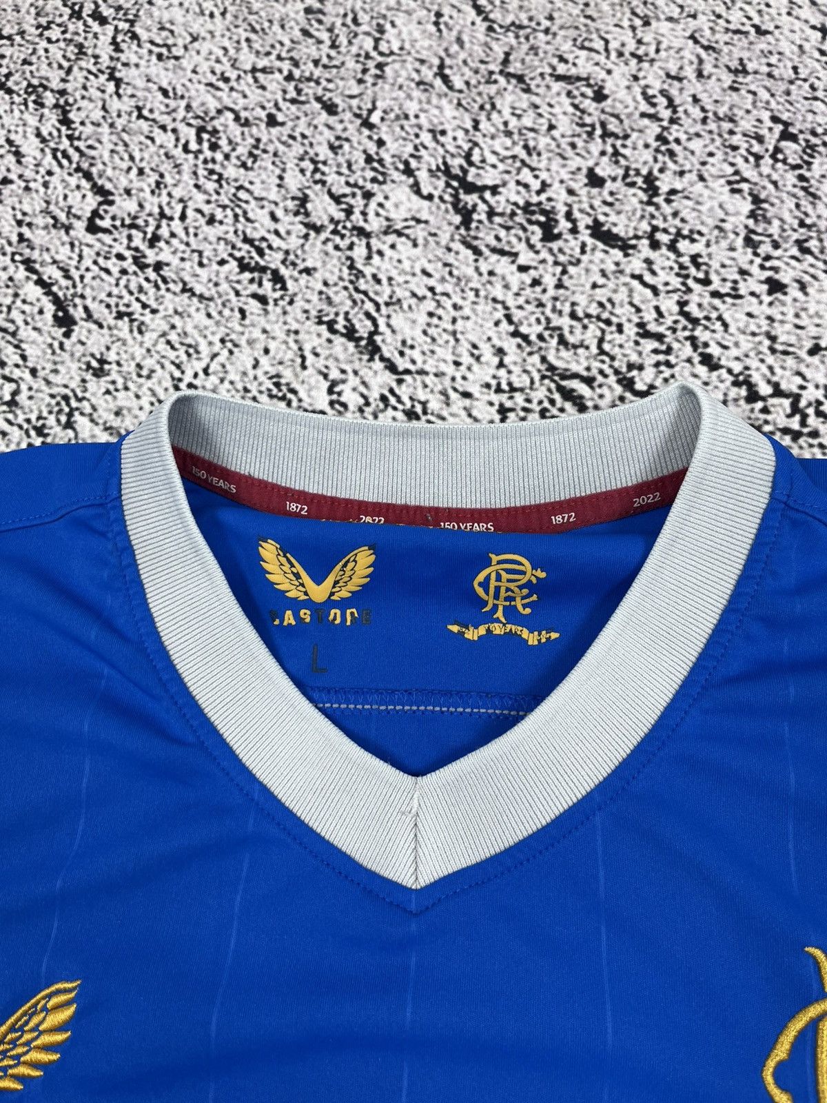 Nike Castore x Glasgow Rangers Centenary Jersey Size US L / EU 52-54 / 3 - 4 Thumbnail
