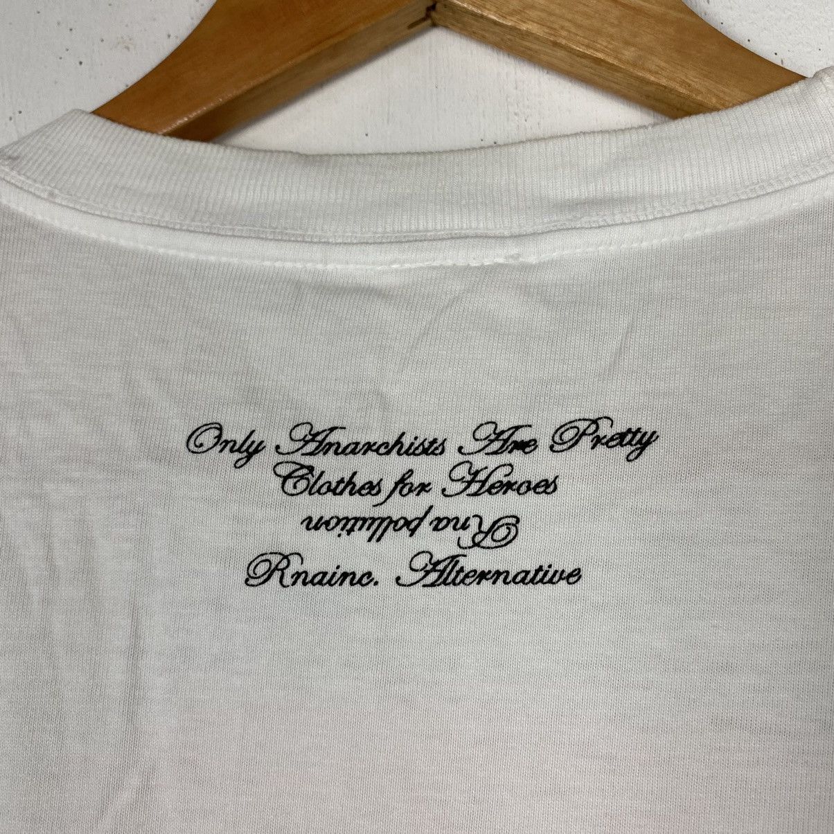 Japanese Brand × Seditionaries × Vintage RNA SLANG ONLY ANARCHISTS ARE PRETTY CLOTHES FOR HEROES TEE Size US M / EU 48-50 / 2 - 7 Thumbnail