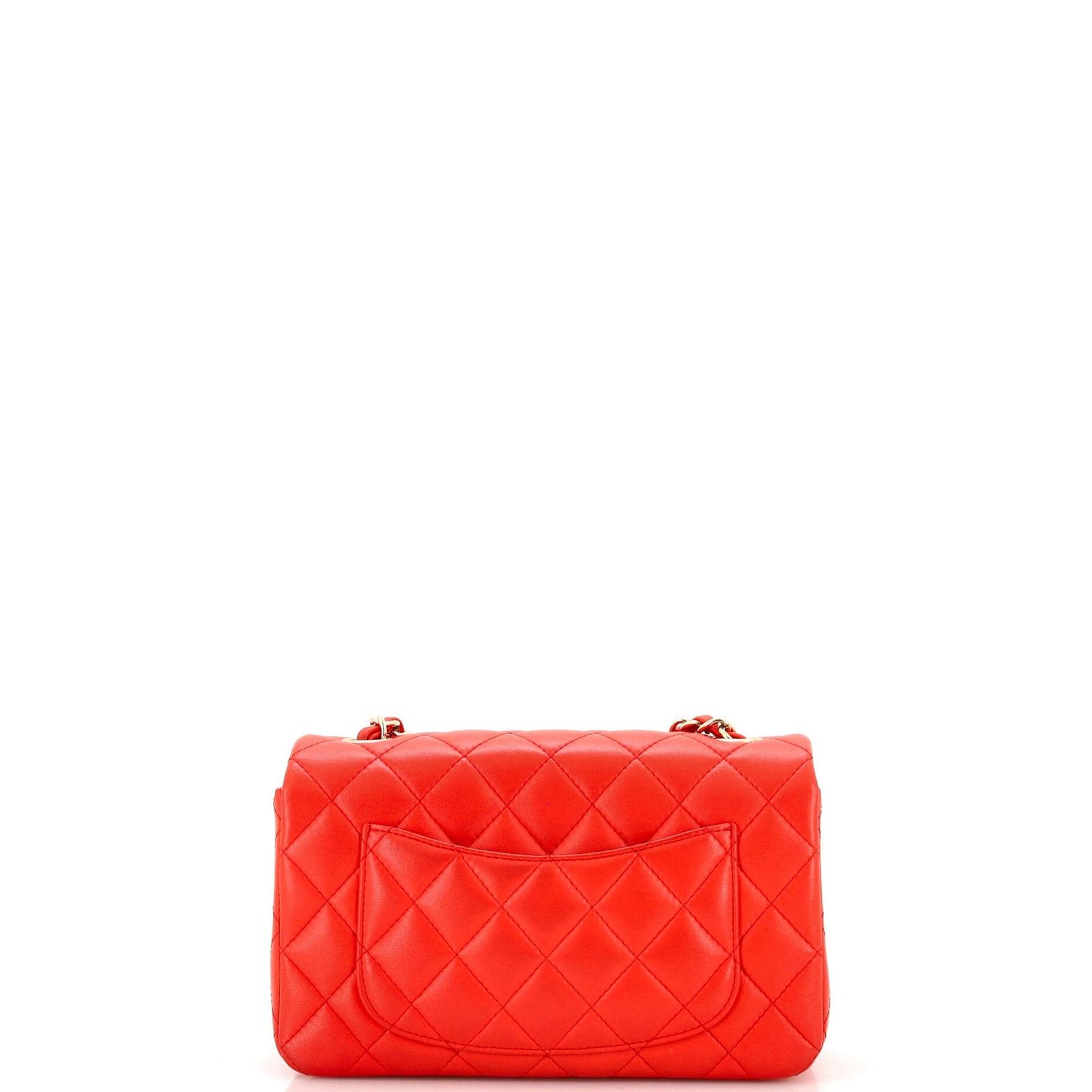 Chanel Classic Single Flap Bag Quilted Lambskin Mini Size ONE SIZE - 4 Thumbnail