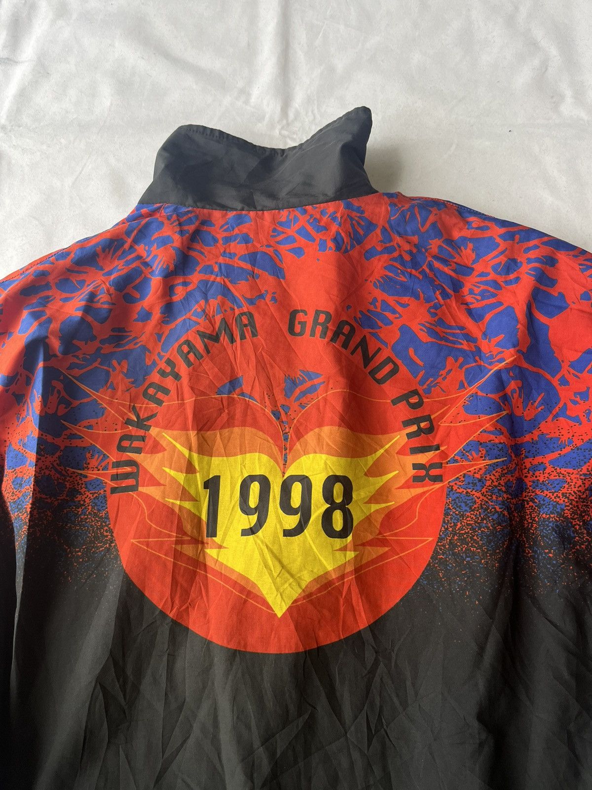 Japanese Brand VTG Japanese Light Jacket Wakayama Grand Prix 98 Size US XXL / EU 58 / 5 - 7 Thumbnail