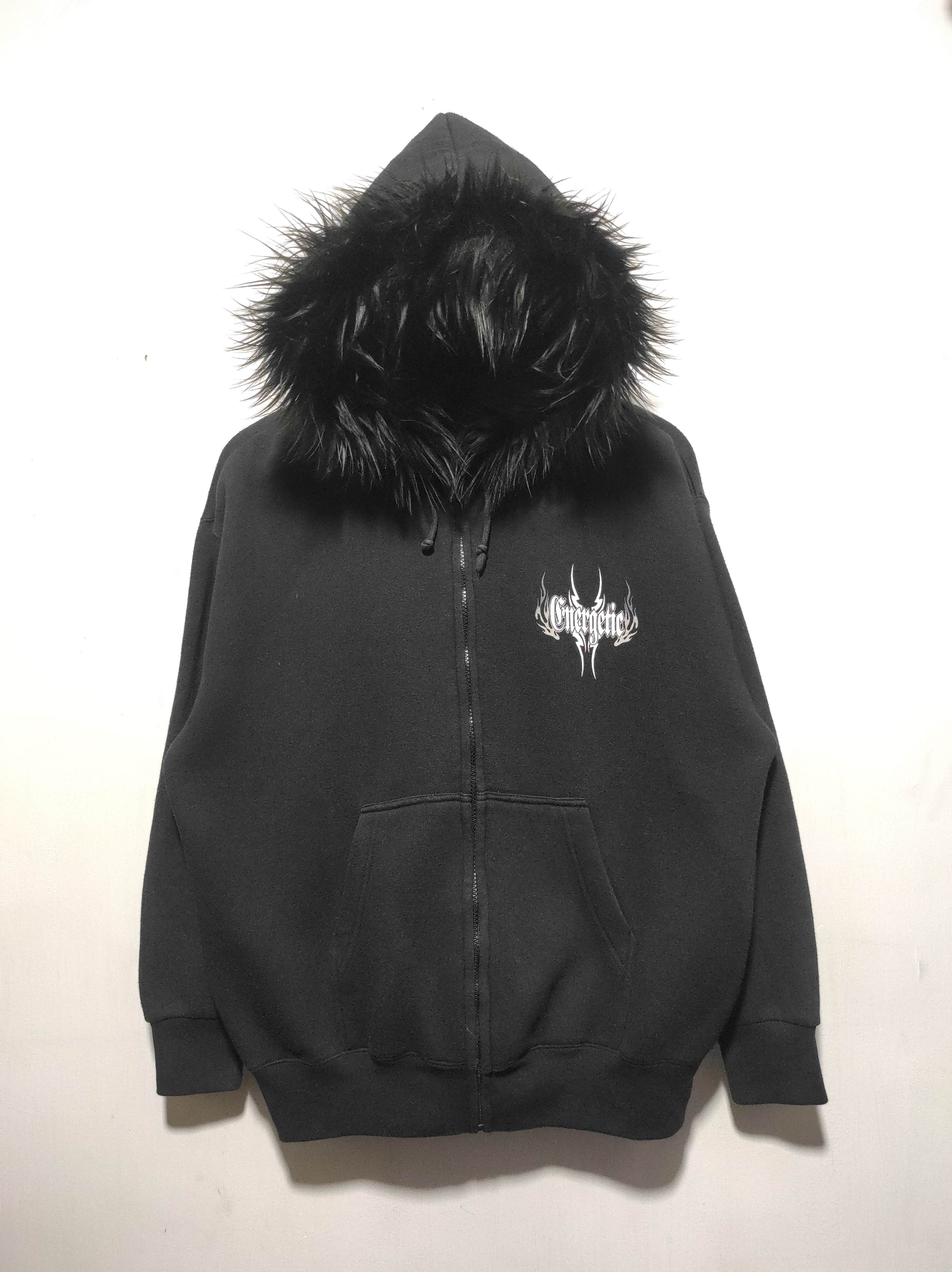 Japanese Brand Energetic Cross Poem zip fur hoodie ifsix LGB style Size US L / EU 52-54 / 3 - 4 Thumbnail