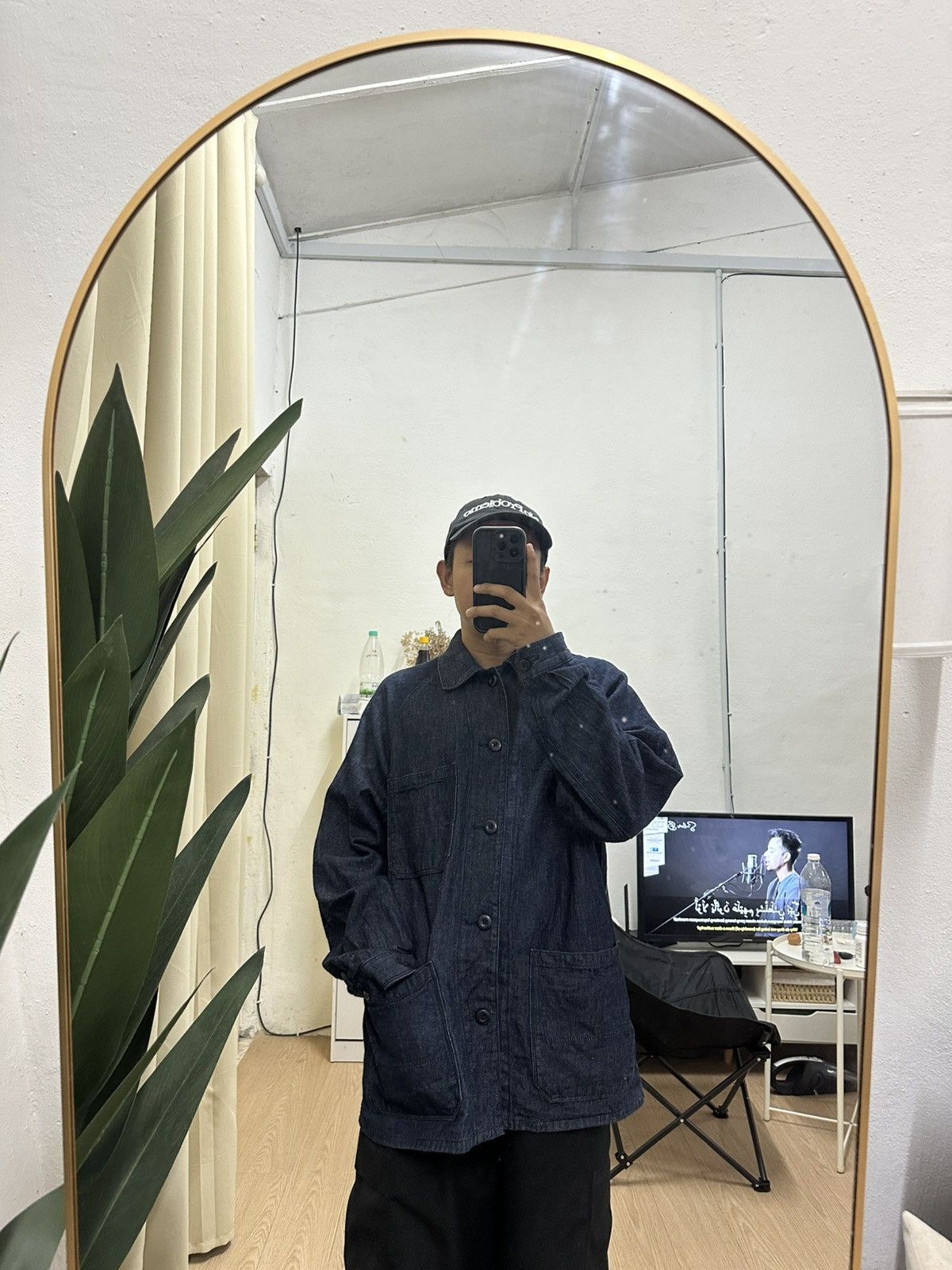 Beauty Beast × Uniqlo Rare Uniqlo Aesthetic Utility Denim Jacket Size US L / EU 52-54 / 3 - 9 Thumbnail