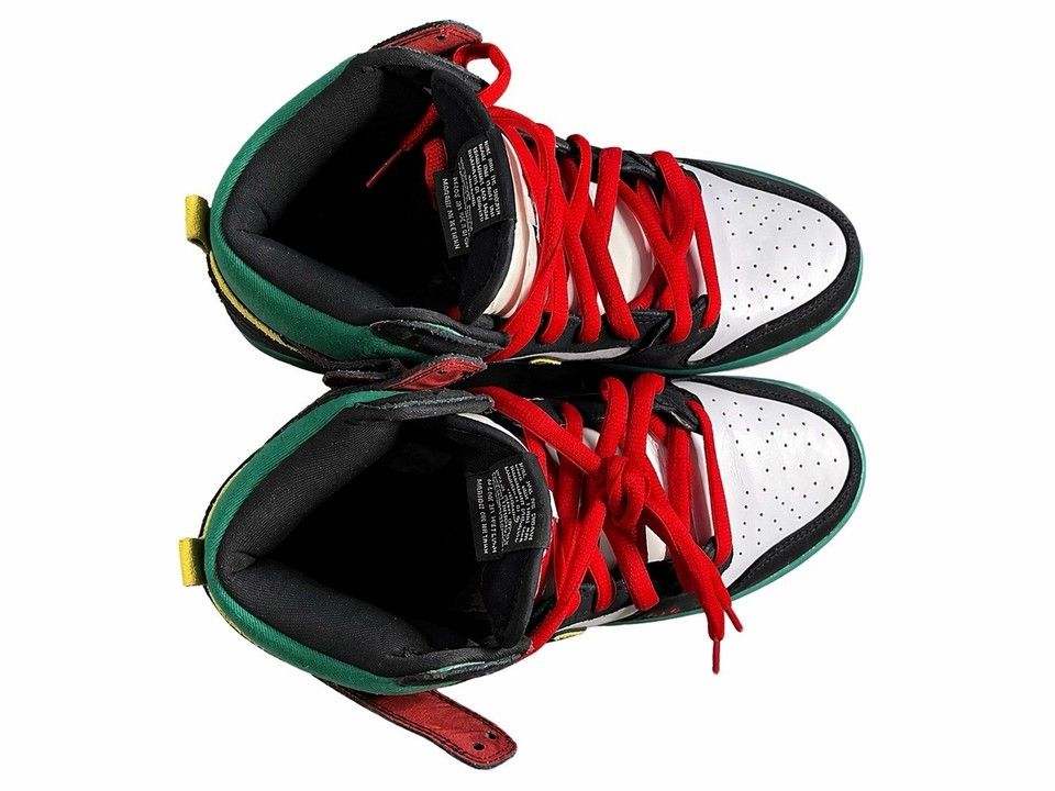 Nike SB Nike SB Dunk High MC Rad 2008 Black Multi 554673-071 SZ 9 Size US 9 / EU 42 - 4 Thumbnail