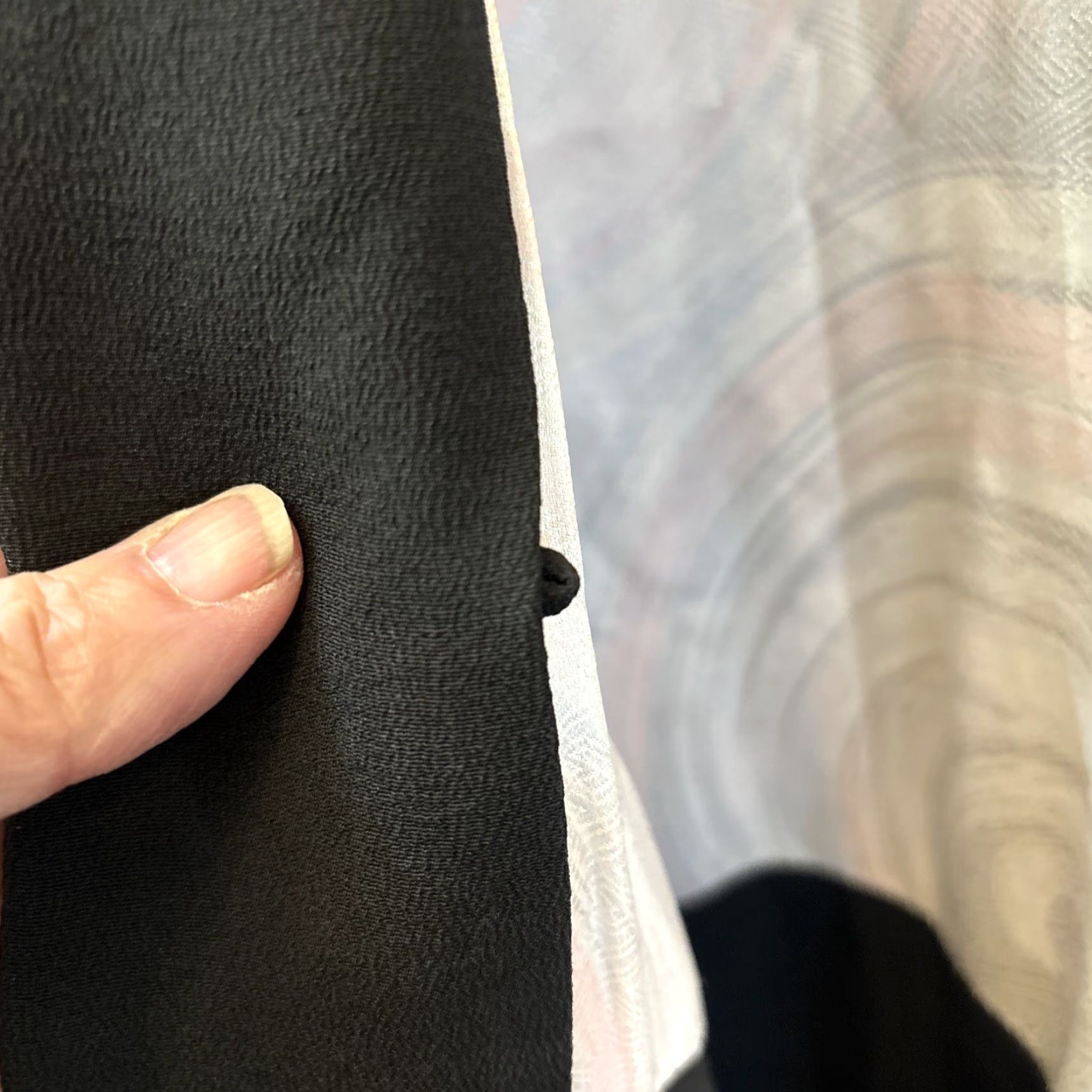 Vintage VINTAGE Japanese style Black kimono jacket XL Lined Silk Floral Reversible Tie Front Short Sleeve Women Size XL / US 12-14 / IT 48-50 - 6 Thumbnail