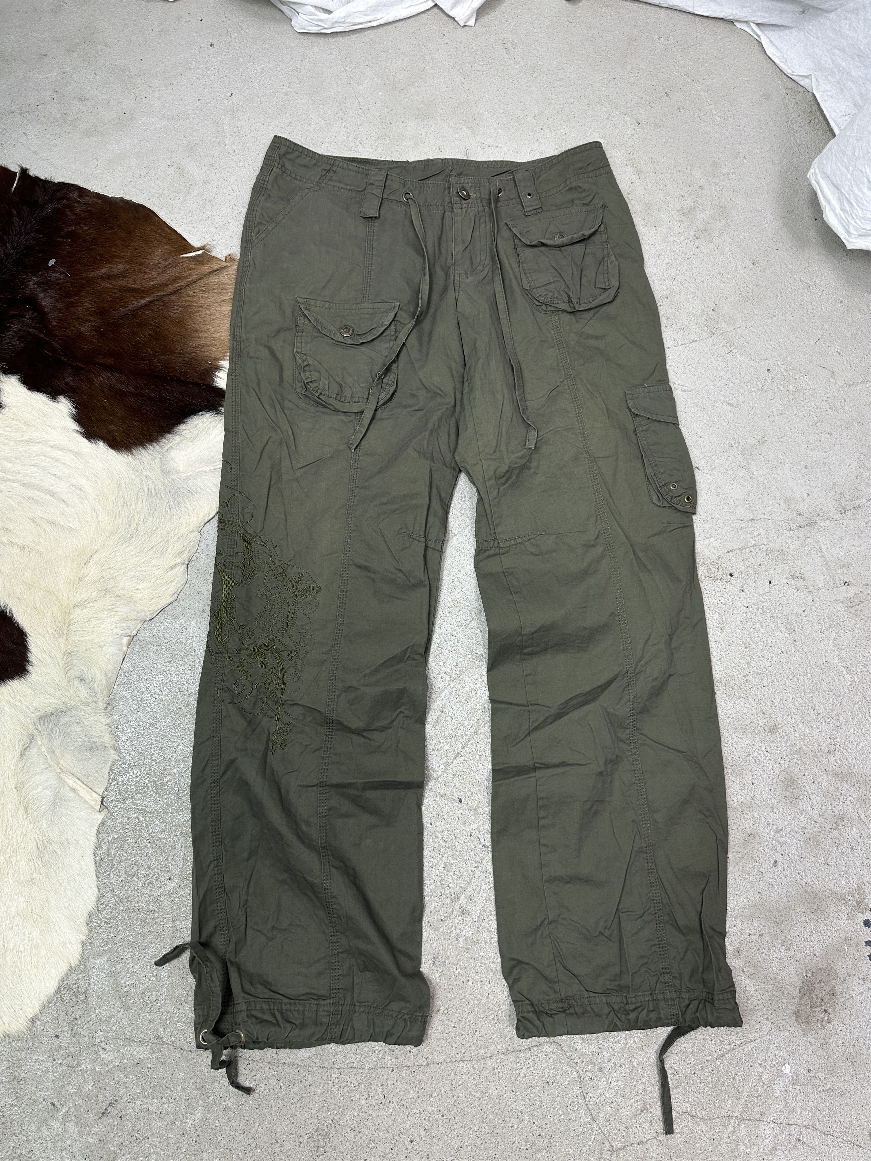 Vintage Vintage Streetwear Cargo Military Styled Pants 00s Size US 31 - 5 Thumbnail