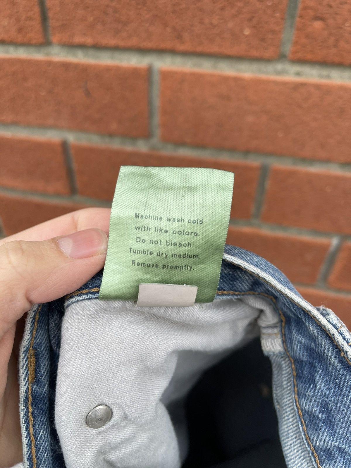 Carhartt × Vintage Vintage Faded Blue Denim Size US 34 / EU 50 - 11 Thumbnail