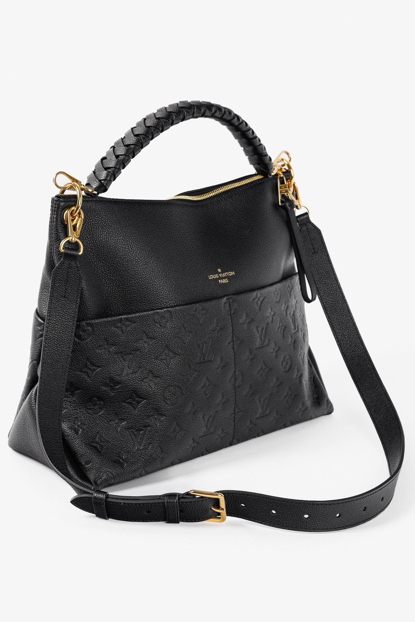 Louis Vuitton Louis Vuitton Maida Black Empreinte Monogram Leather Hobo Size ONE SIZE - 6 Thumbnail