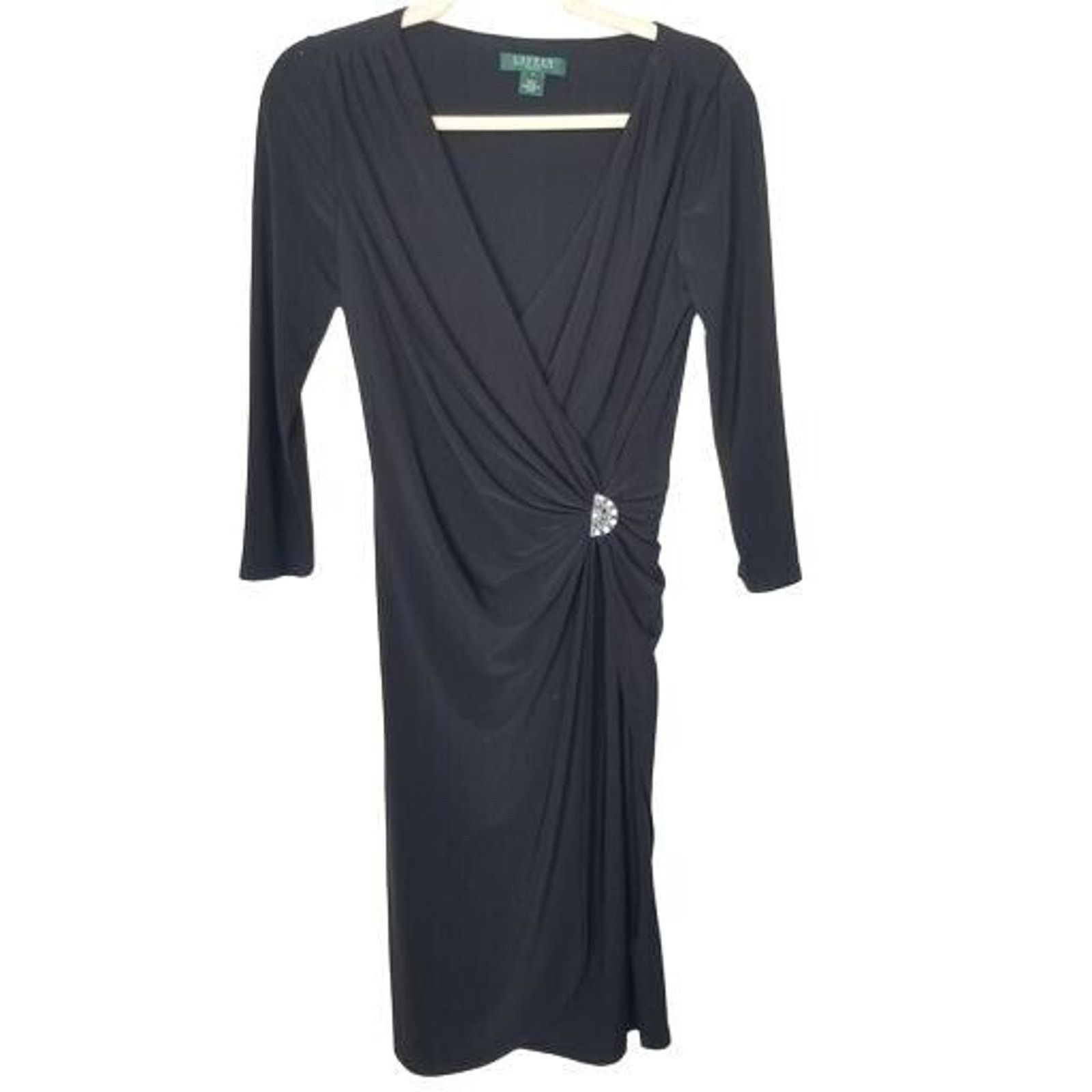 Lauren Ralph Lauren Lauren Ralph Lauren Womens Sheath Dress Size 4 Cocktail Size S / US 4 / IT 40 - 1 Thumbnail