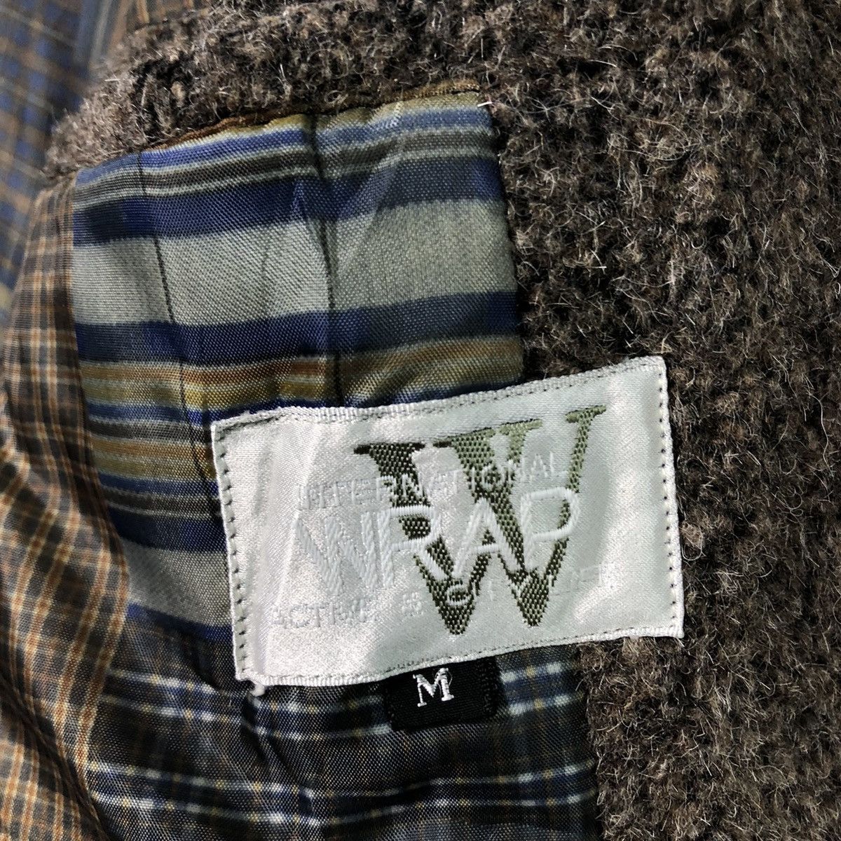 Japanese Brand Vintage Alpaca Mountain Mixed Fabric Construction Workwear Size US M / EU 48-50 / 2 - 19 Thumbnail