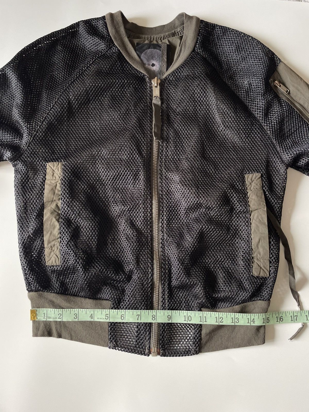 Silent By Damir Doma Silent by Damir Doma FW13 Fishnet Bomber Jacket Size US XS / EU 42 / 0 - 16 Thumbnail