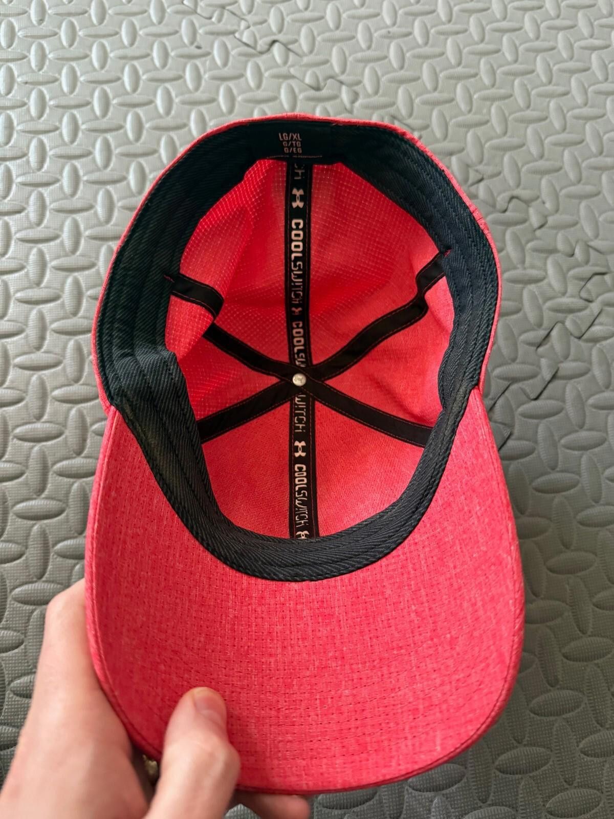 Under Armour Mens Blitzing Cap Red/Black Under Armour Hat NEVER WORN L/XL Size ONE SIZE - 3 Thumbnail