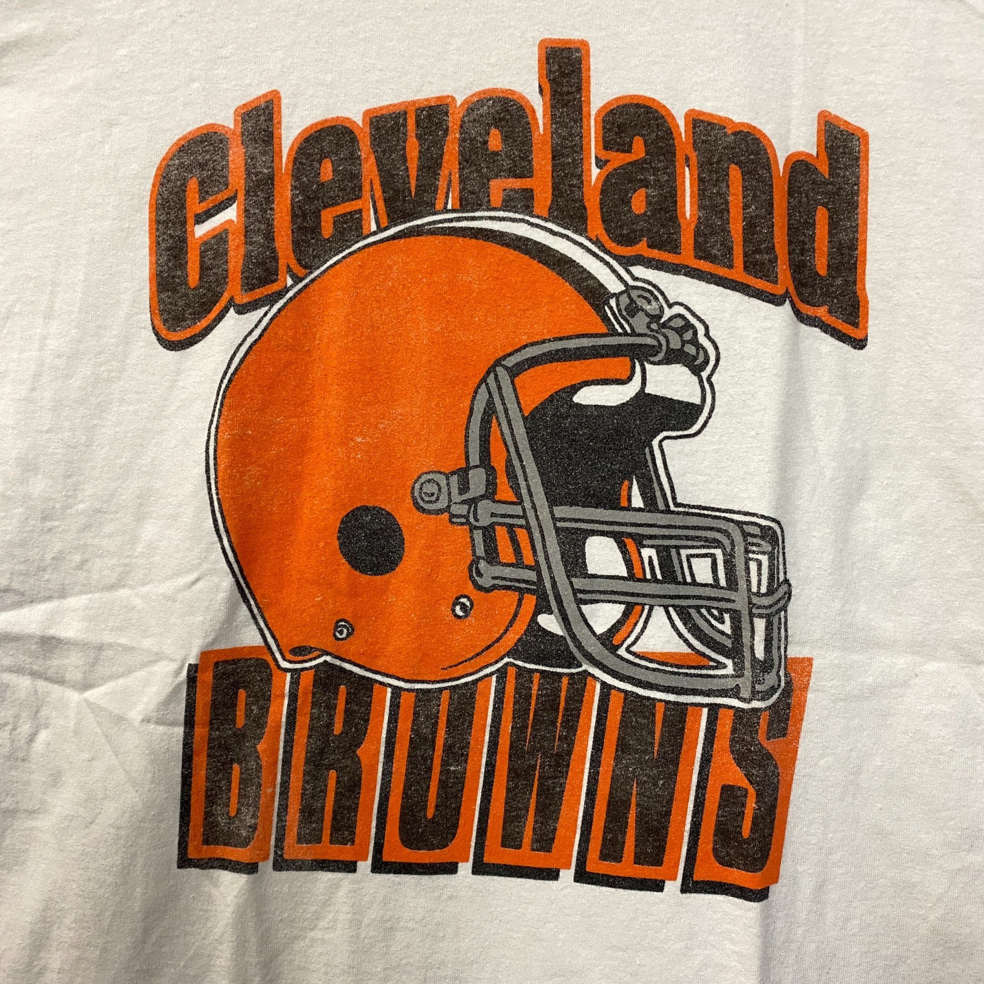 Junk Food Junk Food Clothing NFL Cleveland Browns Throwback Helmet T-S Size US L / EU 52-54 / 3 - 2 Thumbnail