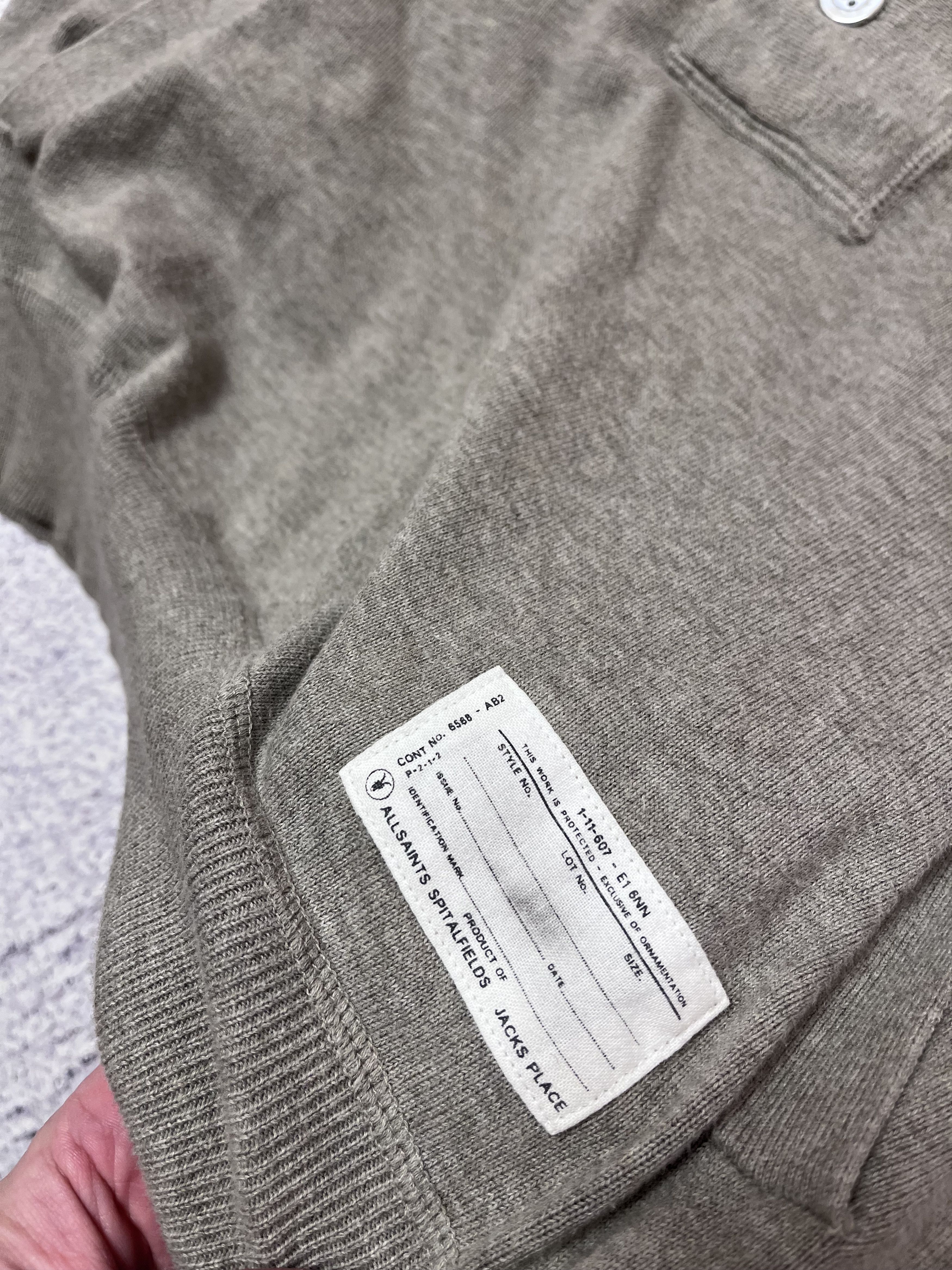 Allsaints × Japanese Brand Men’s sweater 1/4 zip Allsaints size L Size US L / EU 52-54 / 3 - 7 Thumbnail