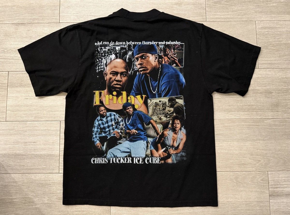 Other Tapped In Sneakers Friday Double Sided Black Tee Sz L Large Size US L / EU 52-54 / 3 - 4 Thumbnail