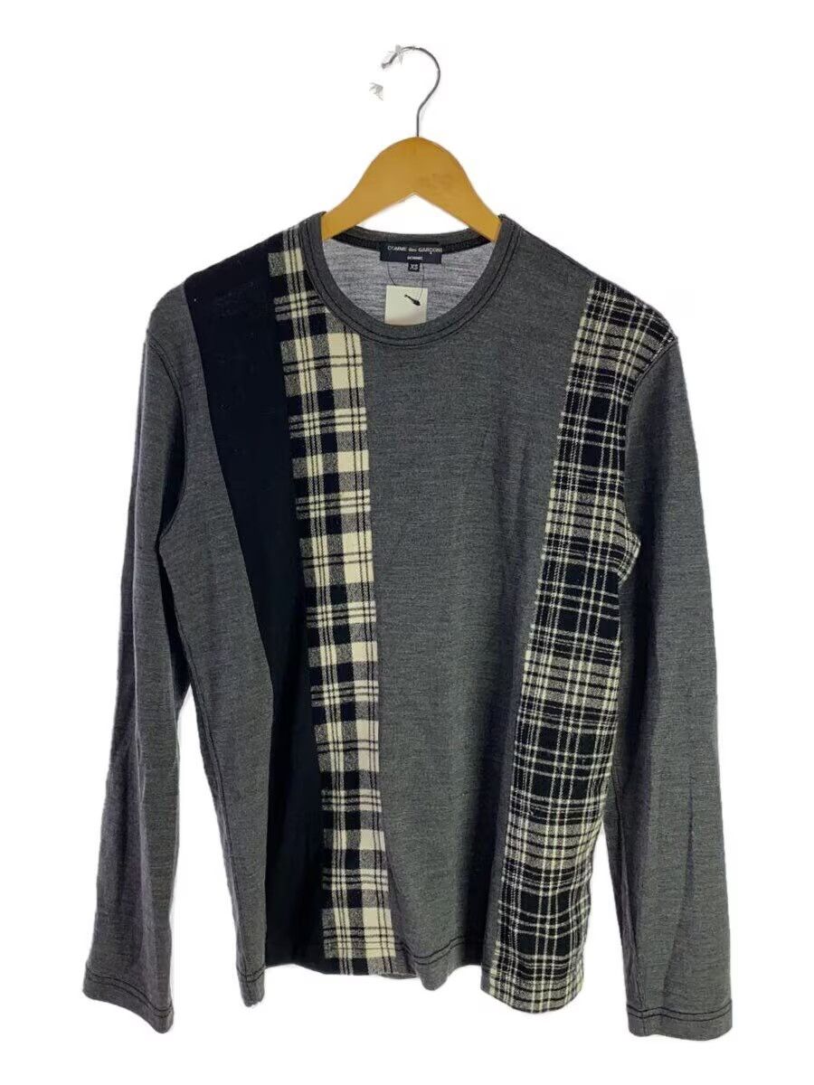 Comme des Garcons Homme Patchwork Long Sleeve Tee Size US XS / EU 42 / 0 - 1 Thumbnail