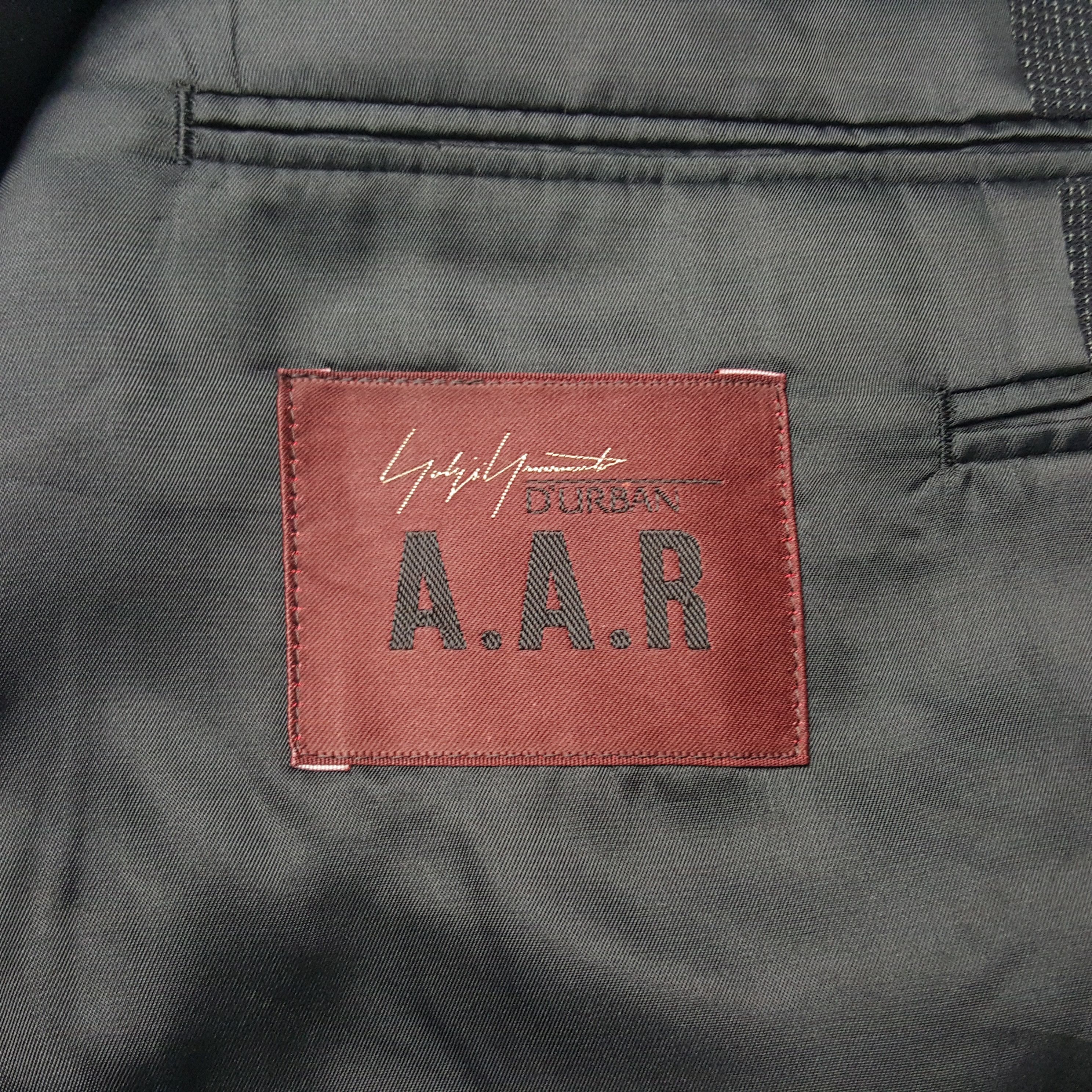 Japanese Brand × Vintage × Yohji Yamamoto Vintage Yohji Yamamoto A.A.R. Blazer Coat Jacket Size US M / EU 48-50 / 2 - 8 Thumbnail