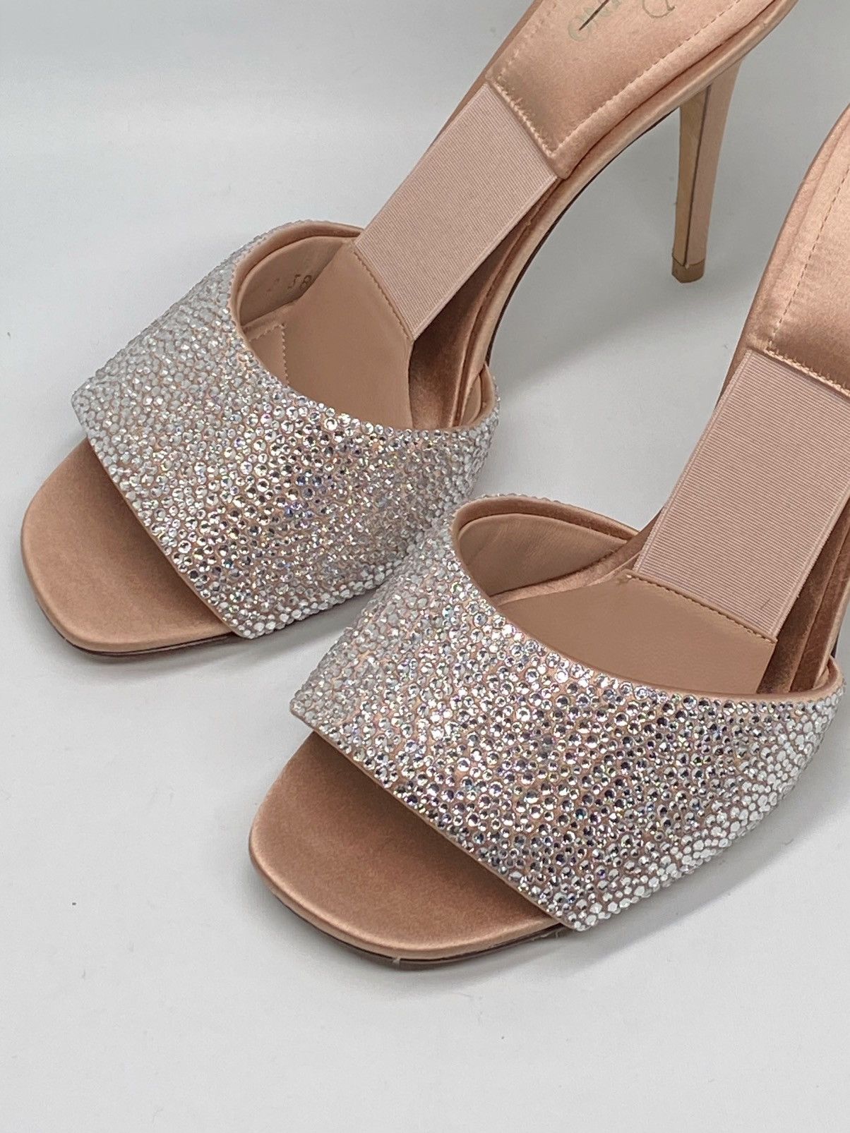 Valentino Valentino Garavani Crystal Satin Stiletto Mules size 38 Size US 8 / IT 38 - 7 Thumbnail
