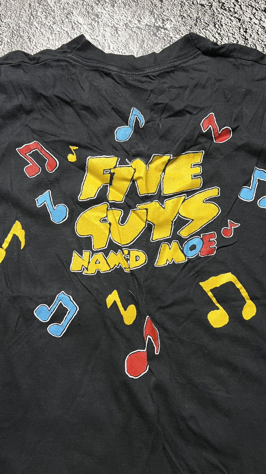 Band Tees VTG 90’s Five Guys named Moe all over print overprinted tee Size US XL / EU 56 / 4 - 7 Thumbnail