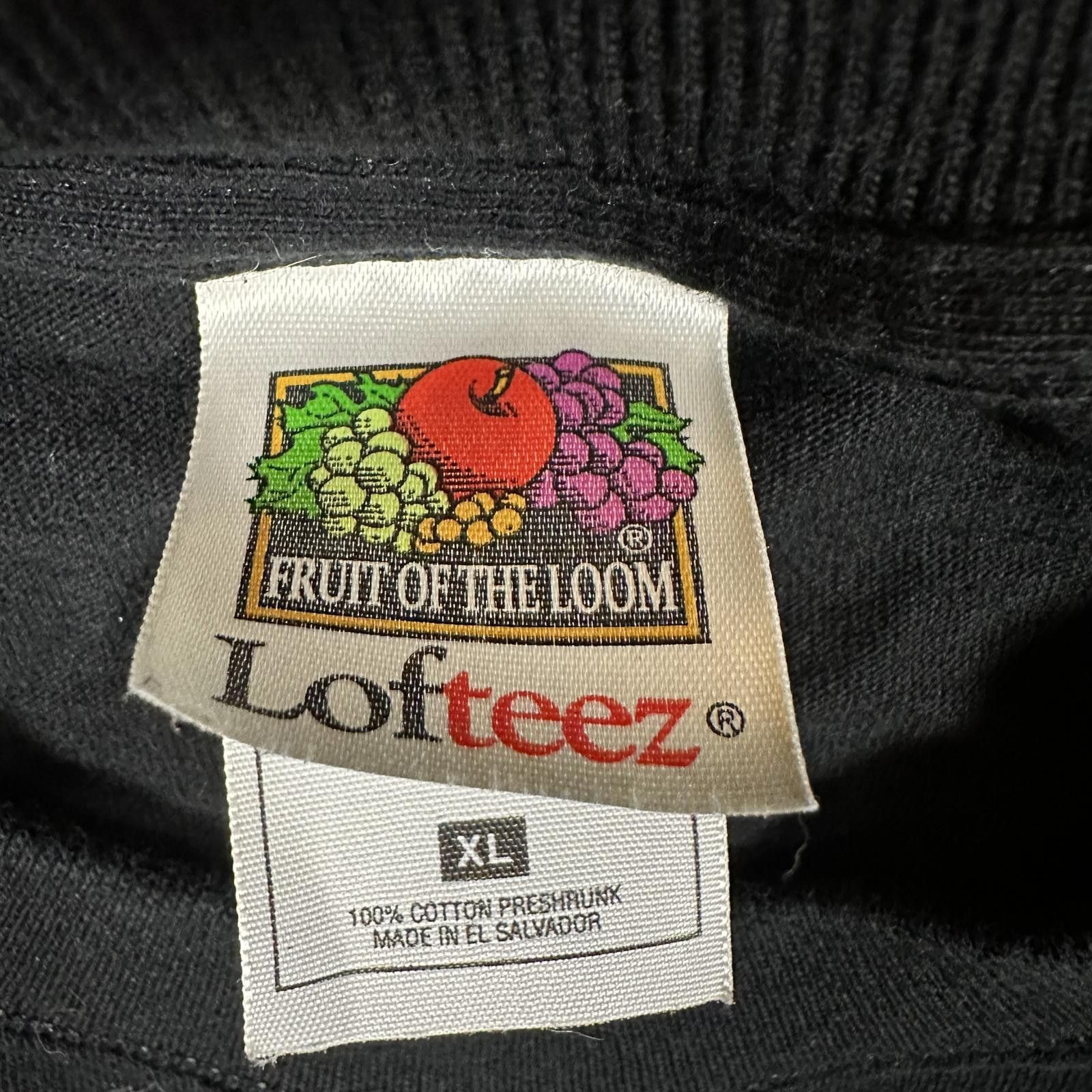 Fruit Of The Loom Fruit of the Loom Mens T-shirt XL Black TOFOG Bloc Tour 2001 Size US XL / EU 56 / 4 - 5 Thumbnail