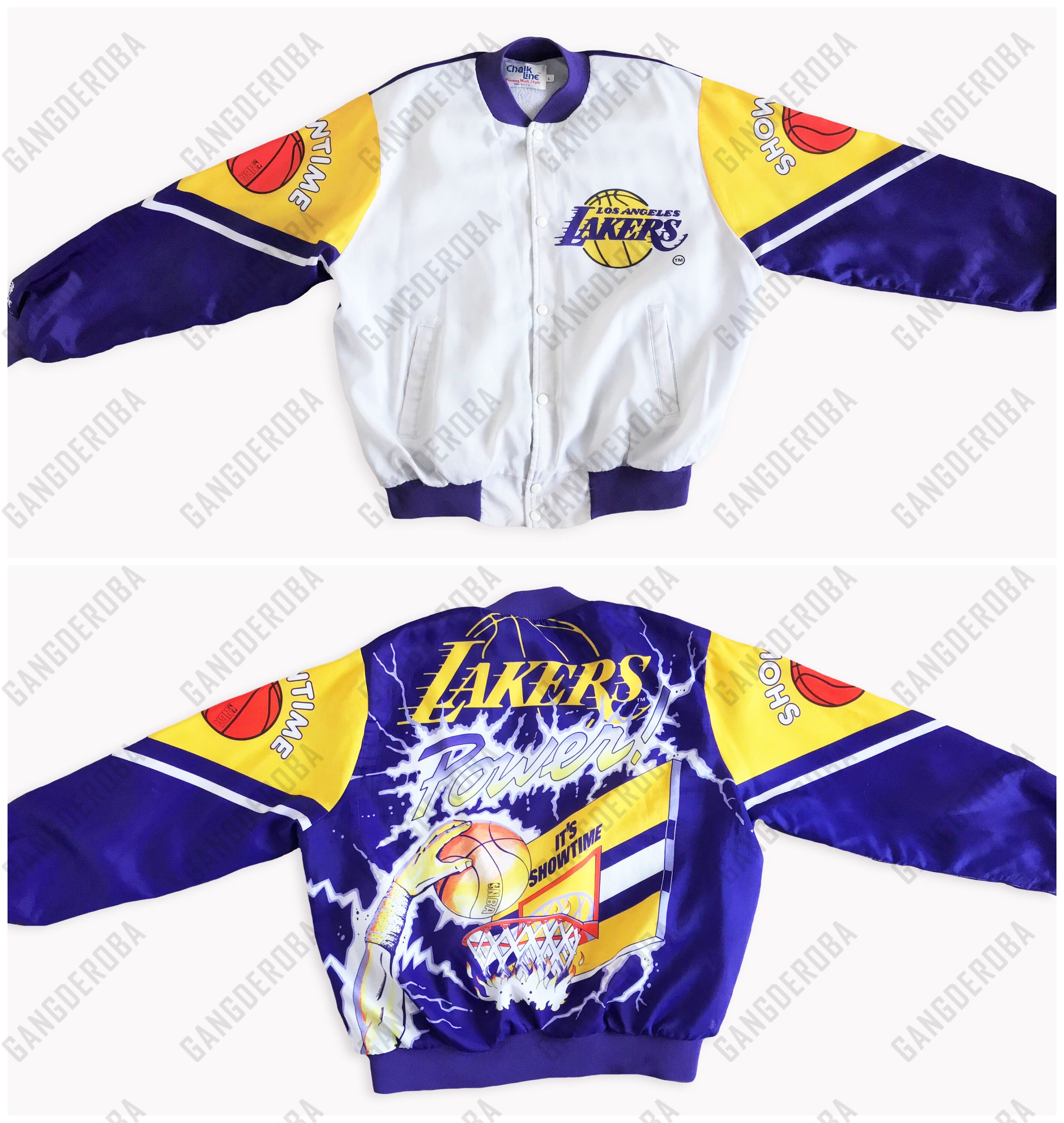 Chalk Line RARE Vintage 80s CHALK LINE LAKERS Jacket Fanimation NBA M Size US M / EU 48-50 / 2 - 4 Thumbnail