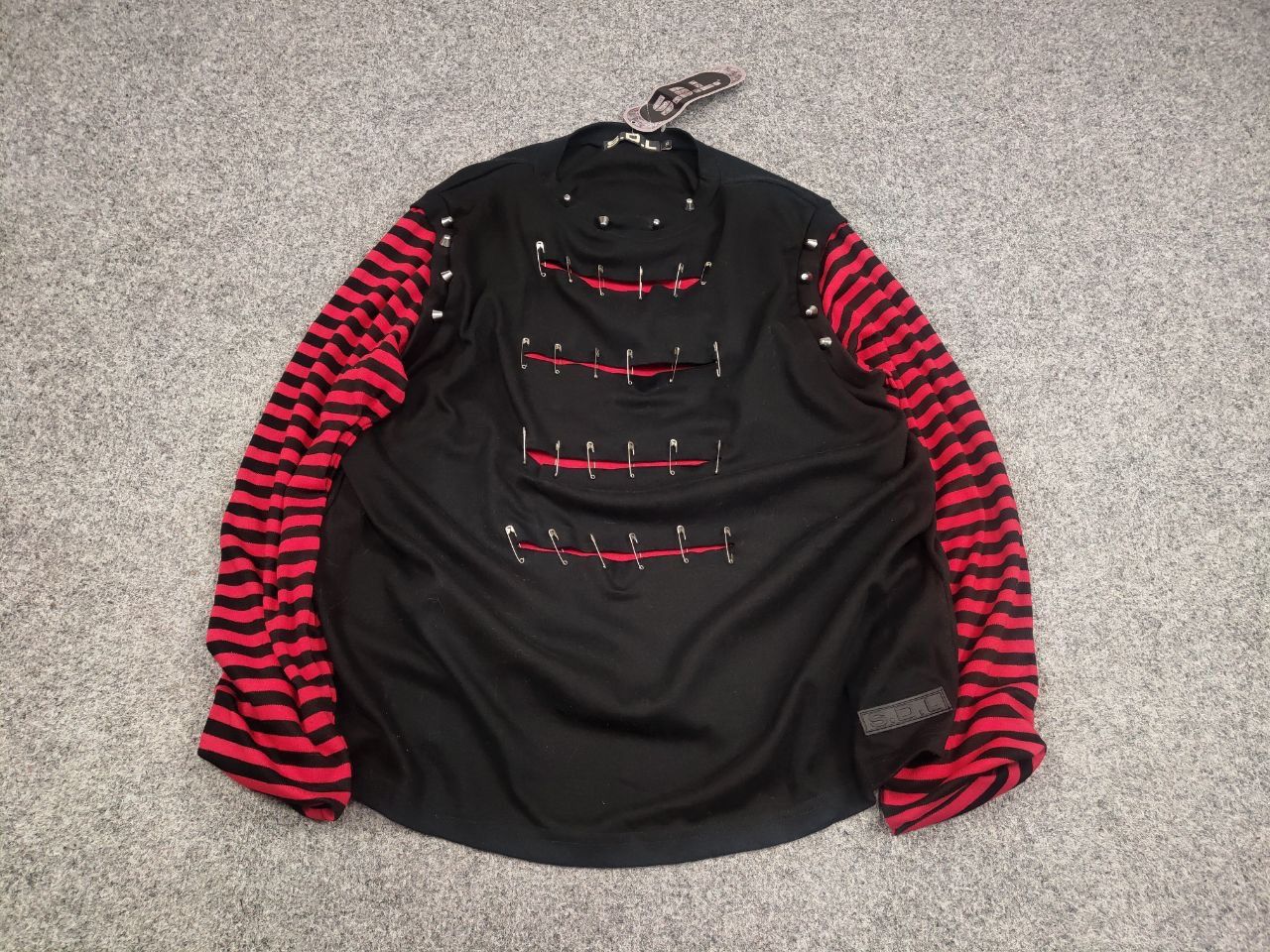 Japanese Brand VTg Avant Garde Hysteric Glamour Style Hairpins Sweatshirt Size US XL / EU 56 / 4 - 2 Thumbnail