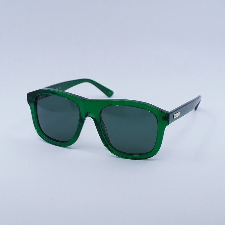 Gucci GG1042S 004 Pilot Havana Yellow Green Sunglasses | Grailed display picture 1