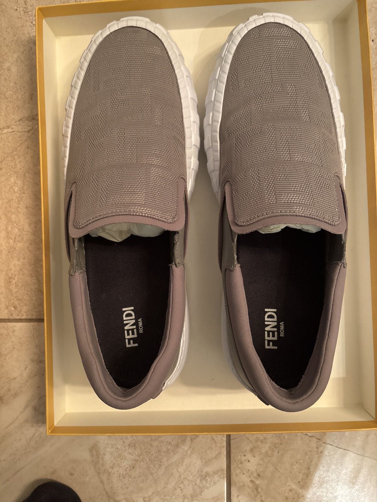 Fendi Fendi Slip-on Sneakers like New FF Flash Size US 9 / EU 42 - 6 Thumbnail