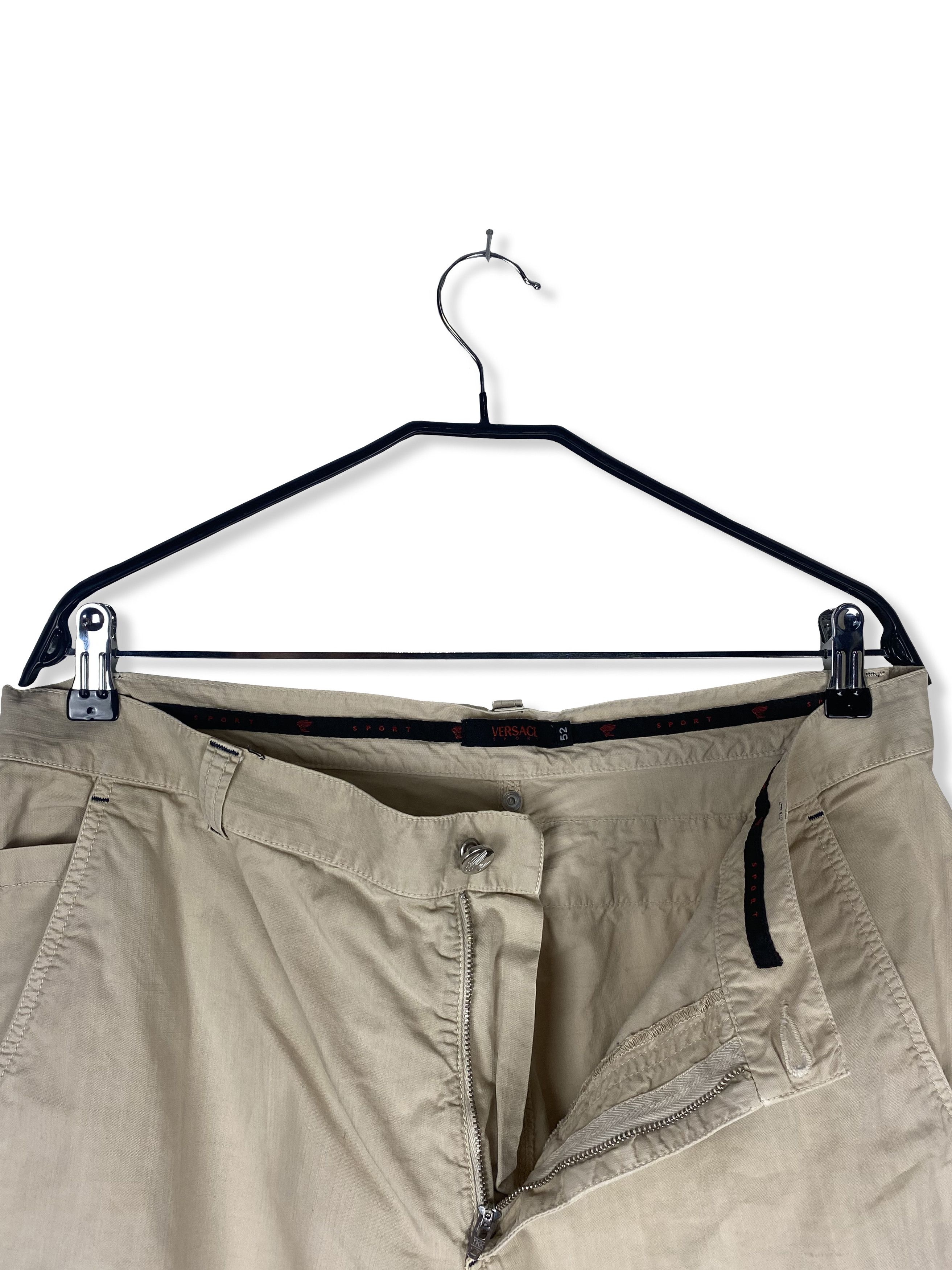 Versace Vintage VERSACE SPORT Beige Y2K Pants M445 Size US 36 / EU 52 - 9 Thumbnail