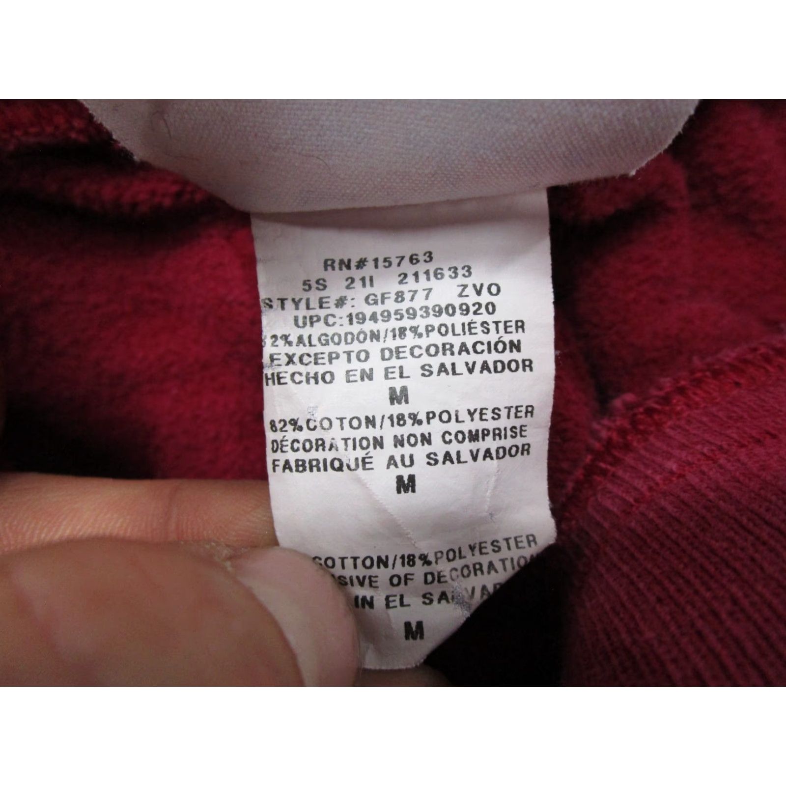Champion VINTAGE Y2K Champion Reverse Weave Sweatpants Sweatpants Women's Red Size M Heavy Joggers Pants Size 32" / US 10 / IT 46 - 5 Thumbnail