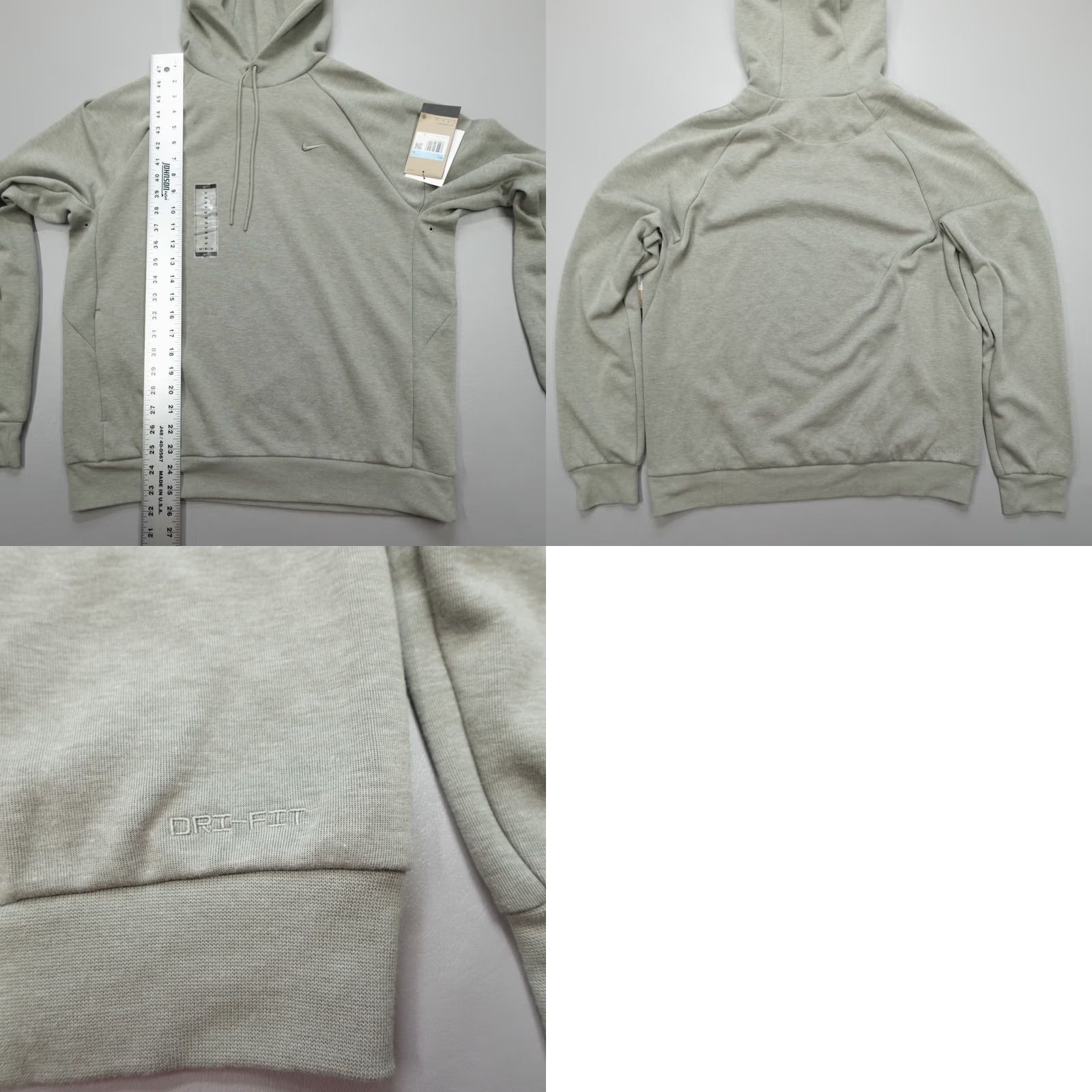 Nike Nike Dri-FIT Primary Fleece UV Pullover Hoodie Men's M Camo? Light Army/Heather/Light Army Shirt? Size US M / EU 48-50 / 2 - 8 Thumbnail