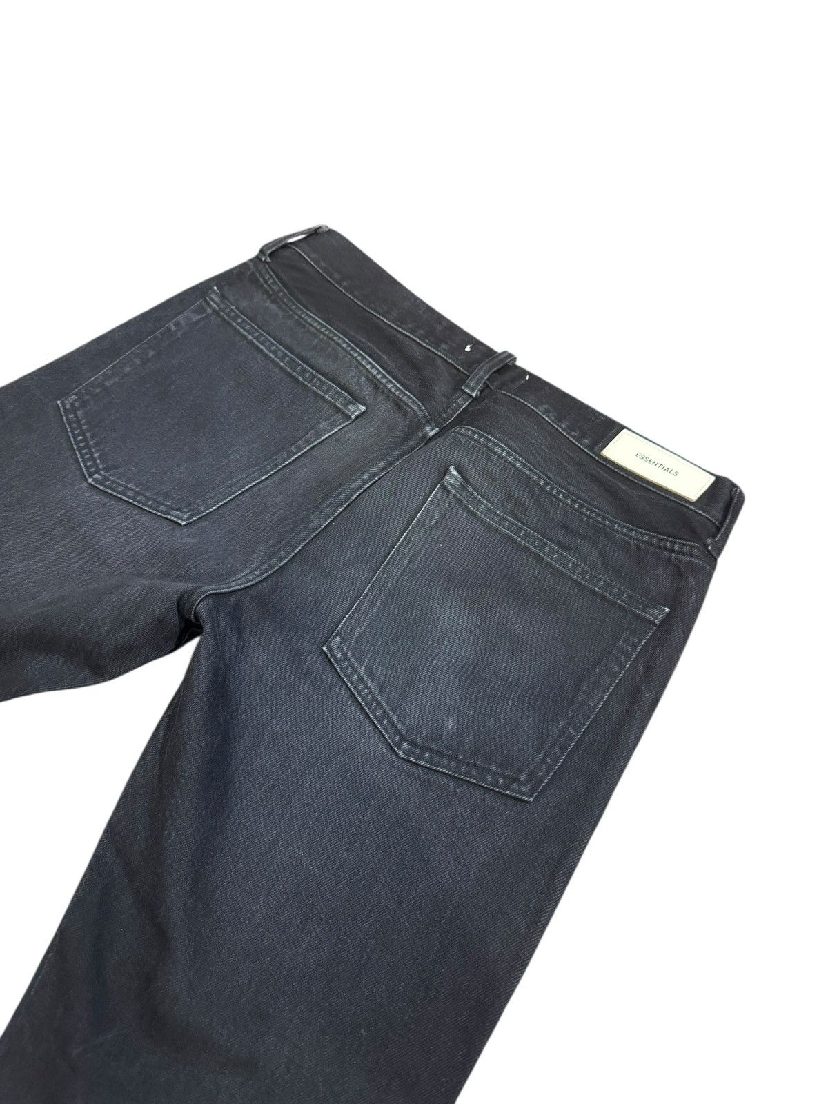 Fear of God Fear Of God Essentials 5 Pocket Black Washed Denim Jean 34 Size US 34 / EU 50 - 6 Thumbnail