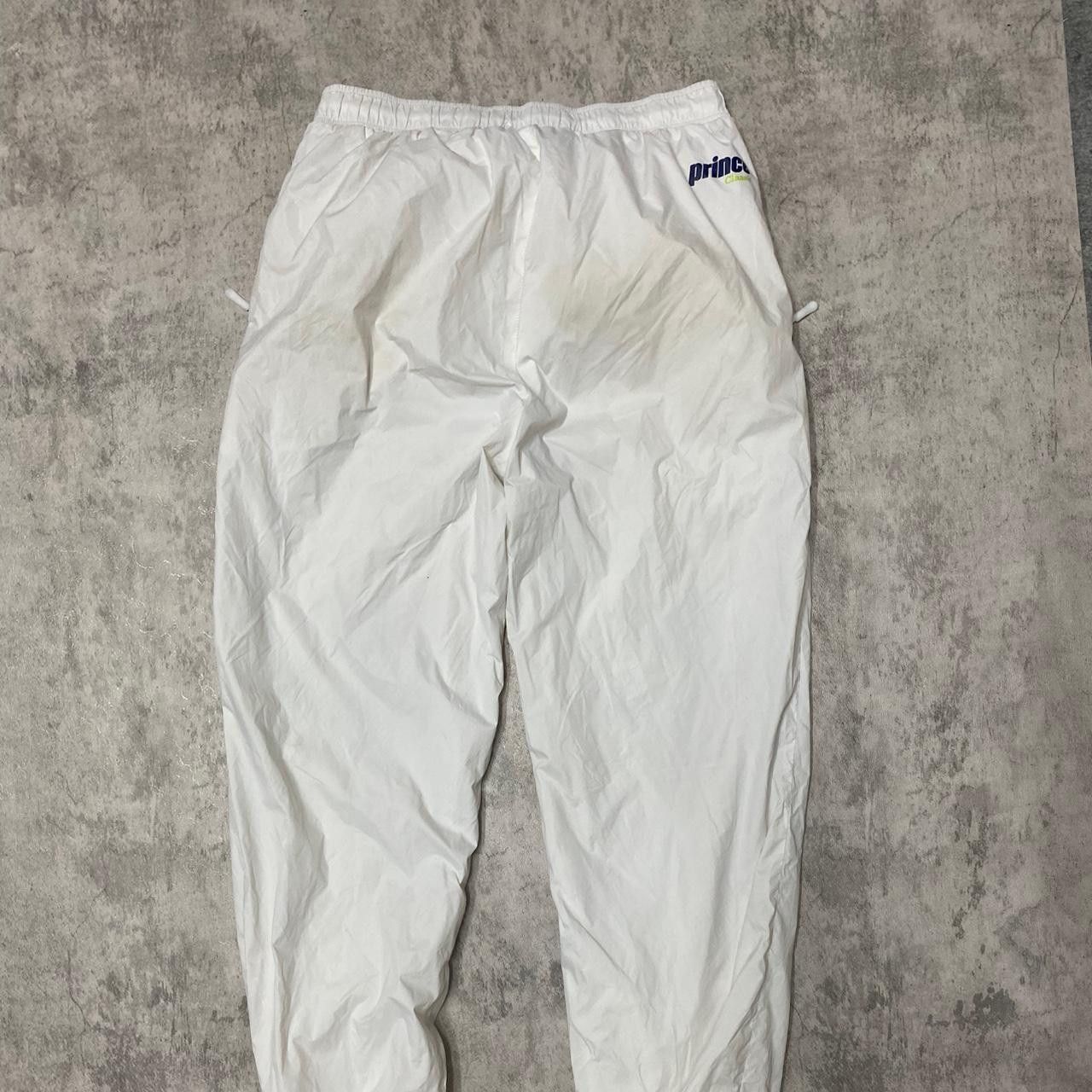 Other White and green vintage prince windbreaker pants #streetwear Size 32" / US 10 / IT 46 - 4 Thumbnail