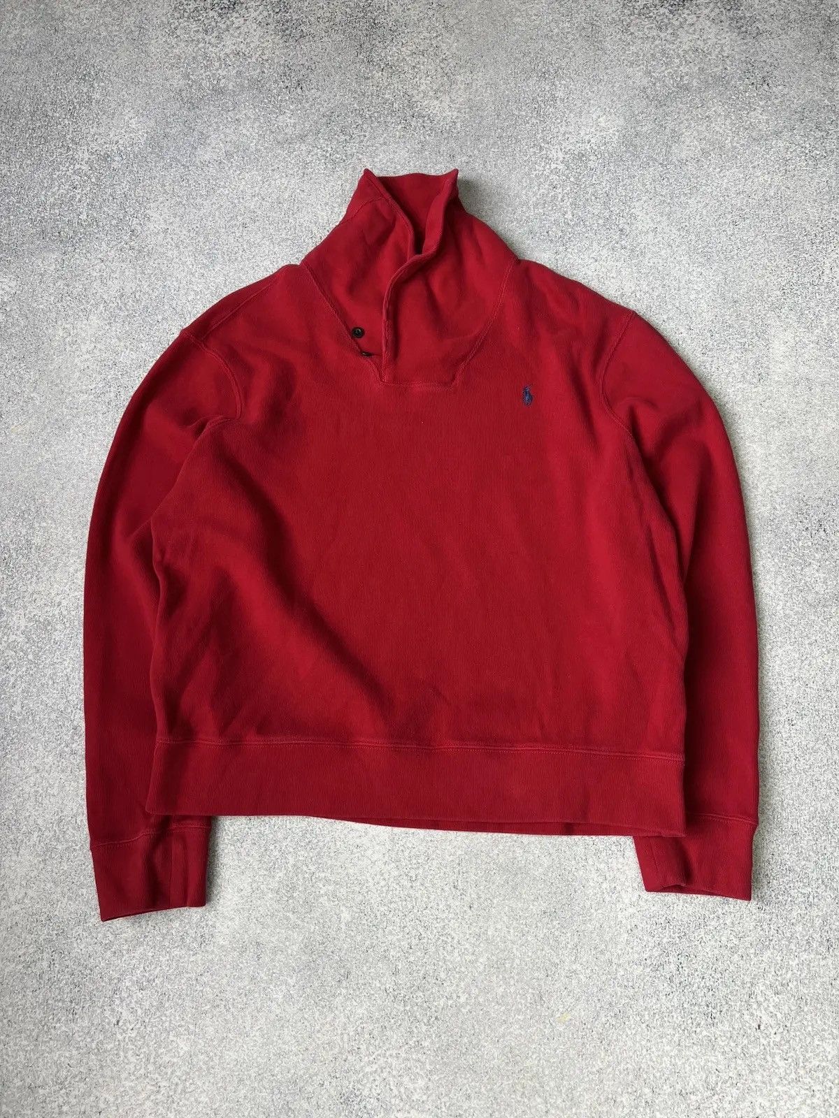 Polo Ralph Lauren × Vintage Vintage Polo Ralph Lauren Heavy Pullover Size US XL / EU 56 / 4 - 3 Thumbnail