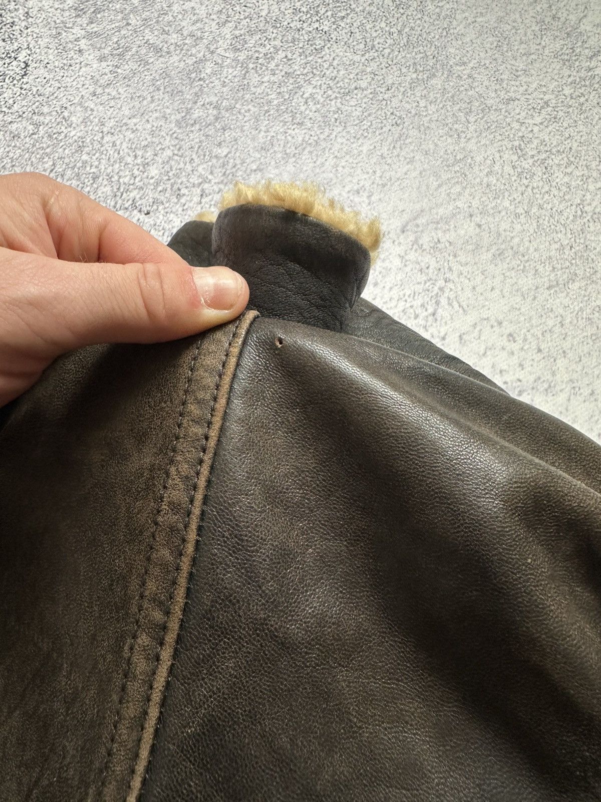Marithe + Francois Girbaud Archive Marithe+FRANCOIS GIRBAUD Leather Jacket Rare! Size US M / EU 48-50 / 2 - 17 Thumbnail