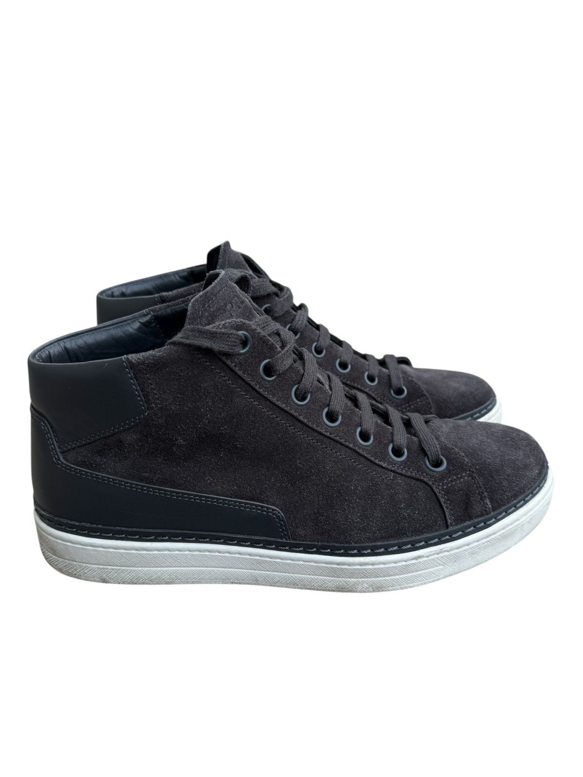 Prada Prada suede hightop sneakers Size US 9 / EU 42 - 4 Thumbnail