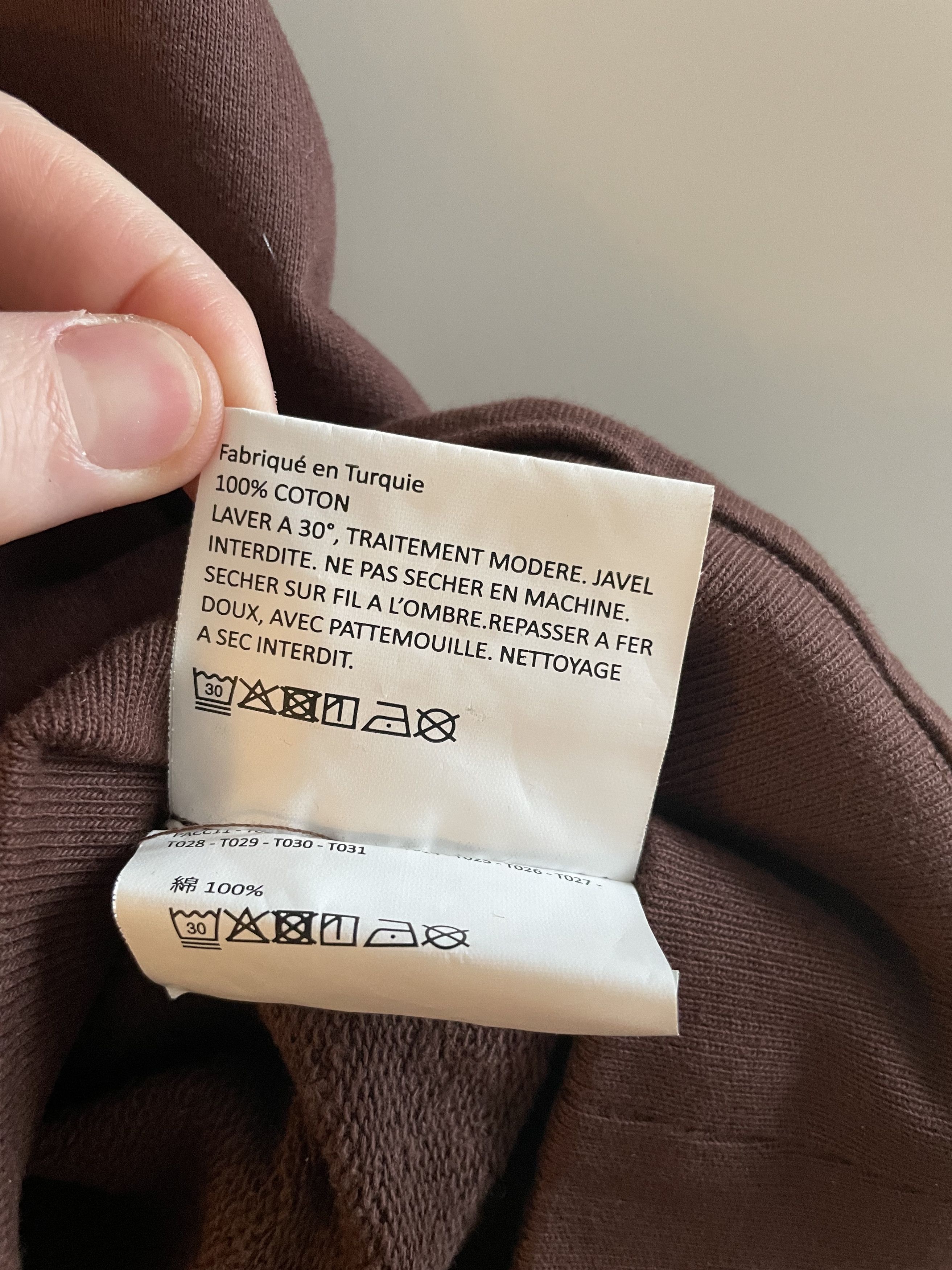 PACCBET Rassvet (PACCBET) Big Logo Sweatshirt (Brown) Size US XL / EU 56 / 4 - 5 Thumbnail