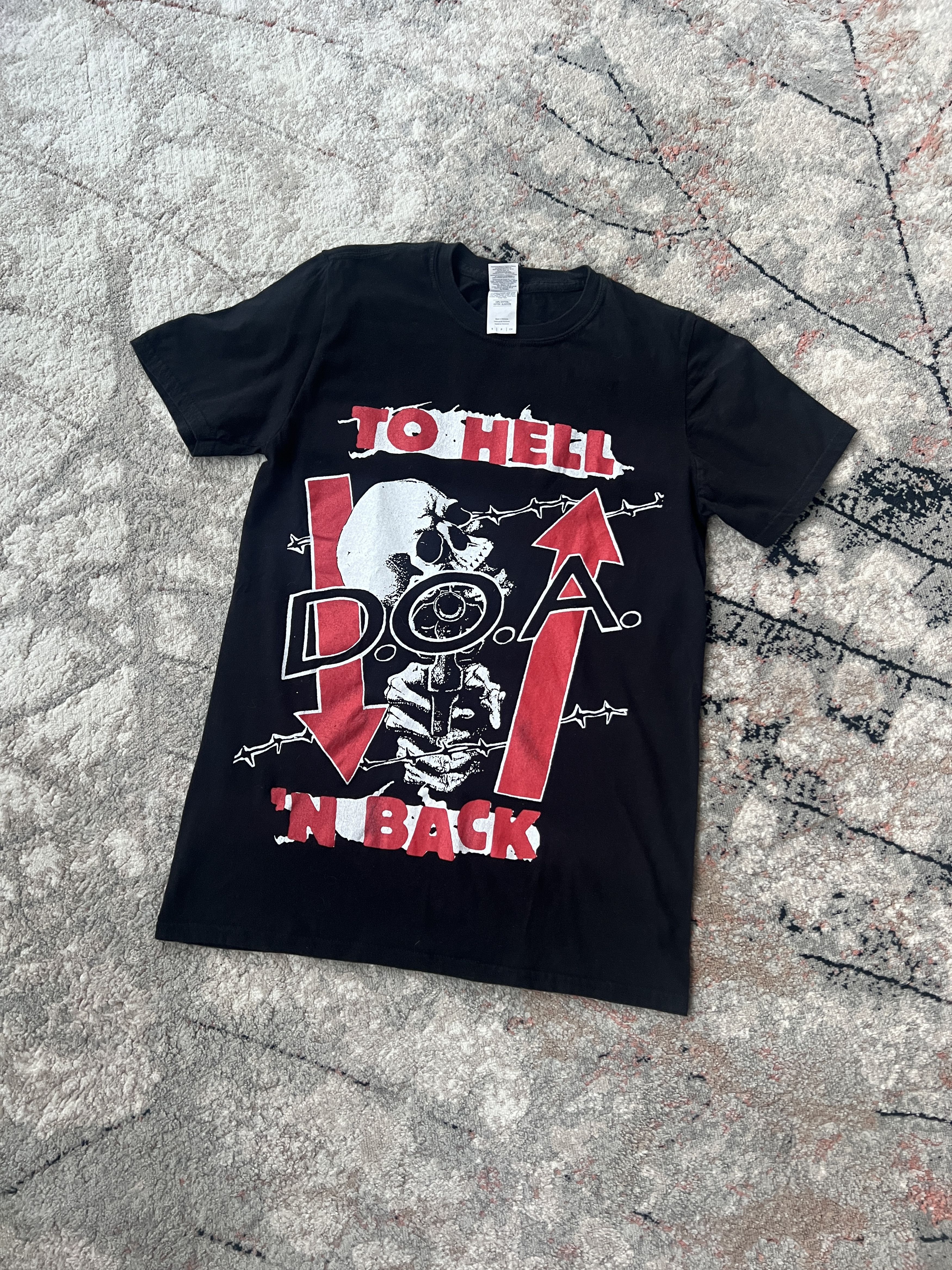Band Tees D.O.A. To Hell 'N Back Vintage Tee Size US S / EU 44-46 / 1 - 1 Thumbnail