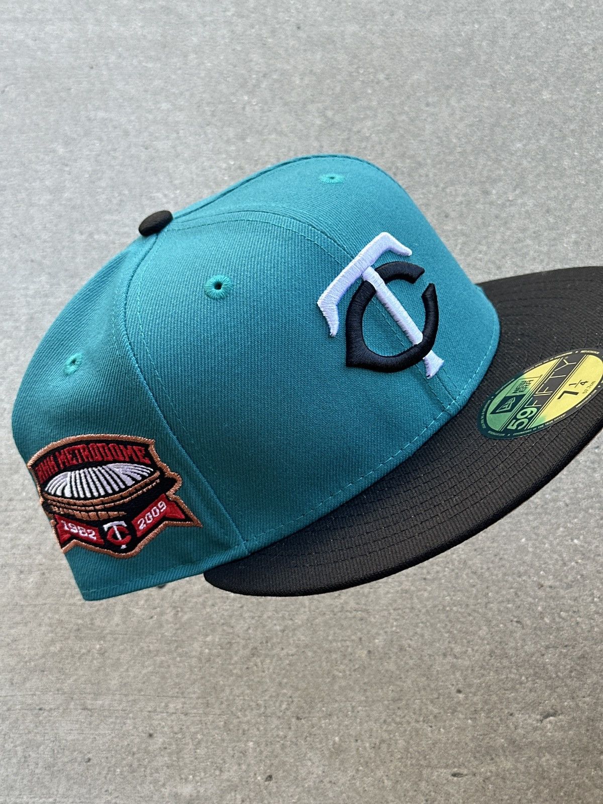 Minnesota Twins OG Copperhead Top 30 Fitted Hat 7 1/4