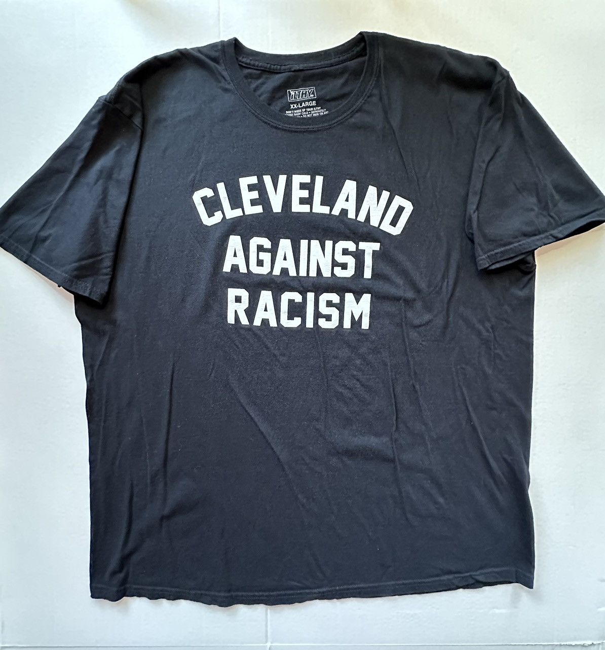 ILTHY × Vintage Ilthy Cleveland Against Racism Tshirt XXL Size US XXL / EU 58 / 5 - 1 Thumbnail
