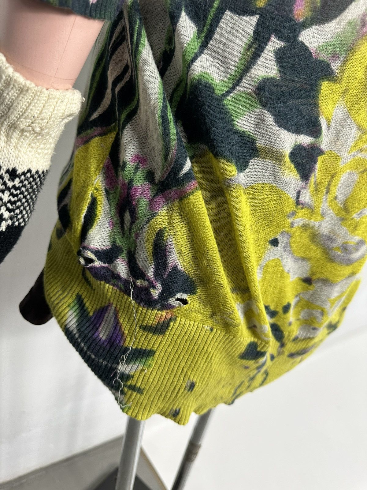 Dries Van Noten Dries Van Noten Multicolored Art Cardigan Size M / US 6-8 / IT 42-44 - 20 Thumbnail
