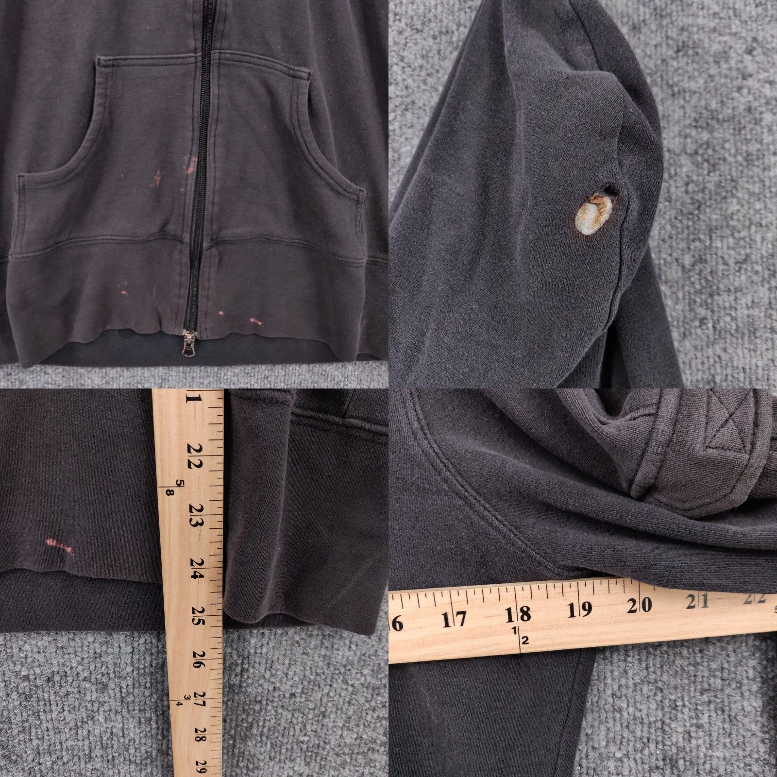 Nike Nike Jacket Womens M Medium Black Basic Full Zip Hooded Cotton Blend Short Sleeve? Size M / US 6-8 / IT 42-44 - 8 Thumbnail