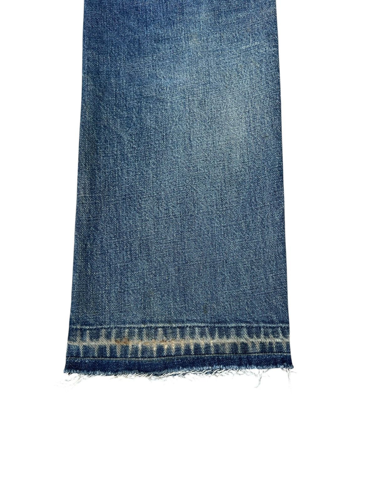 Helmut Lang Vintage Helmut Lang GLJeans Aging Distress Mud Denim Jeans Size US 29 - 21 Thumbnail